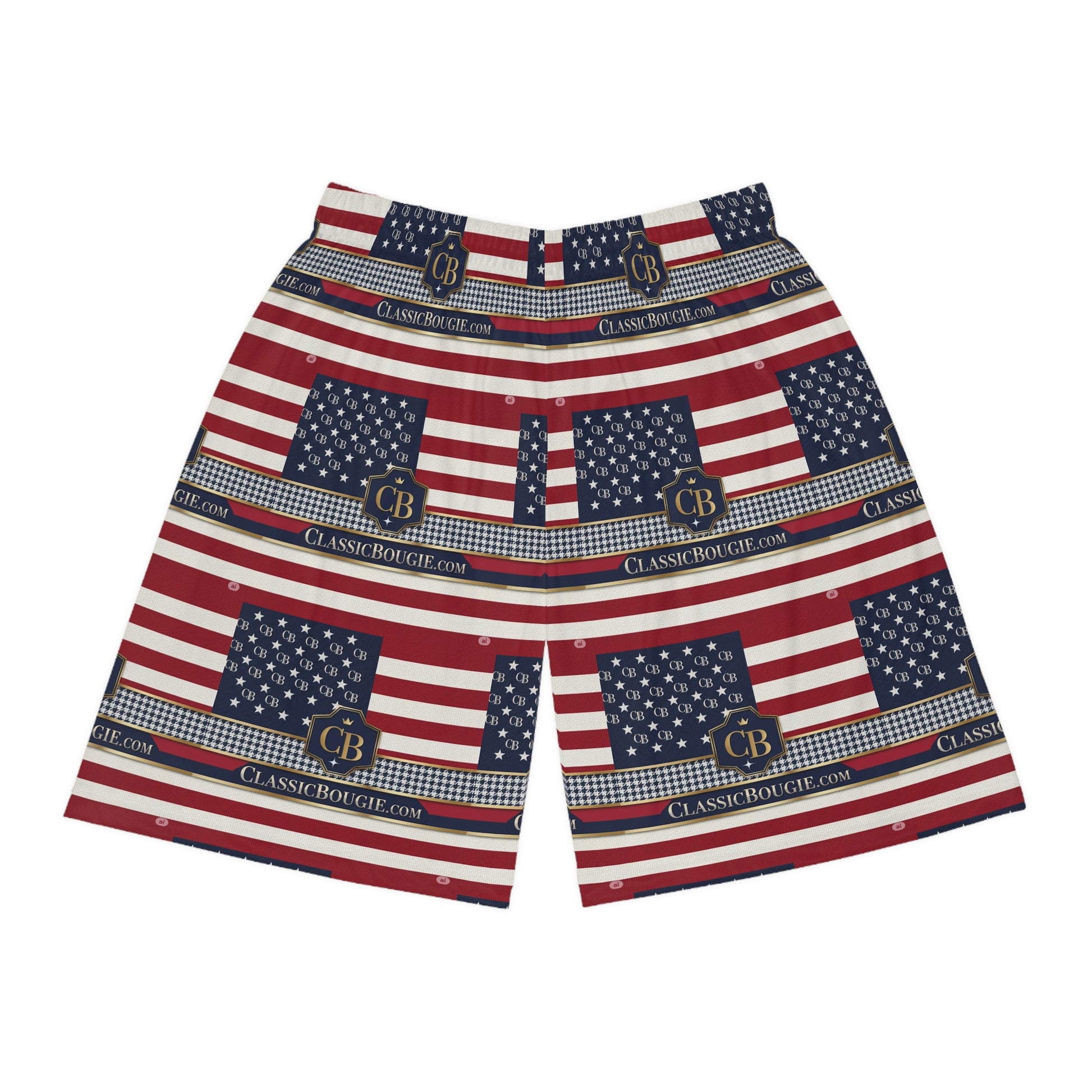 Patriotic Basketball Shorts, USA Flag Design, Sportswear, Summer Outfits, Independence Day Gear, Casual Comfort