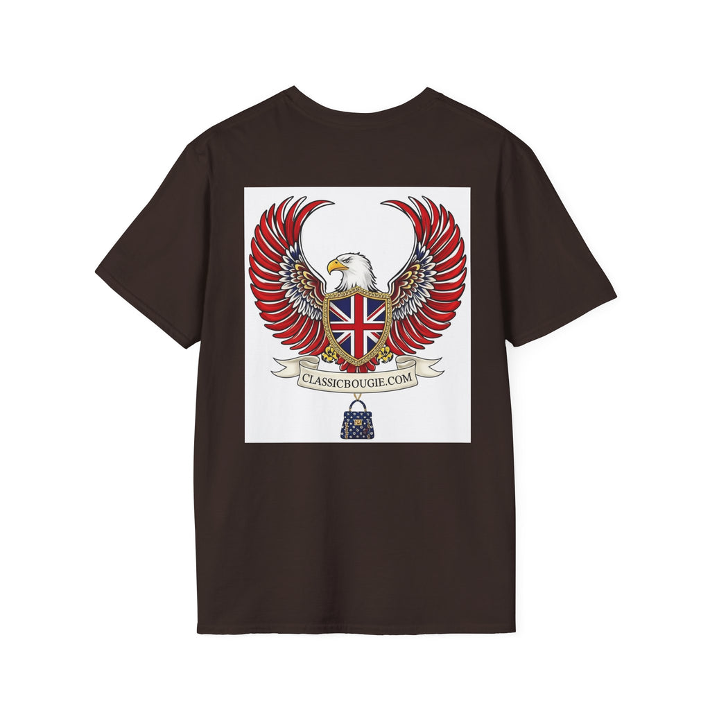 Union Jack Eagle T-Shirt, Vintage British Tee, Unisex Graphic Shirt, Unisex Fashion Top, Gift for Travelers, Heritage Apparel
