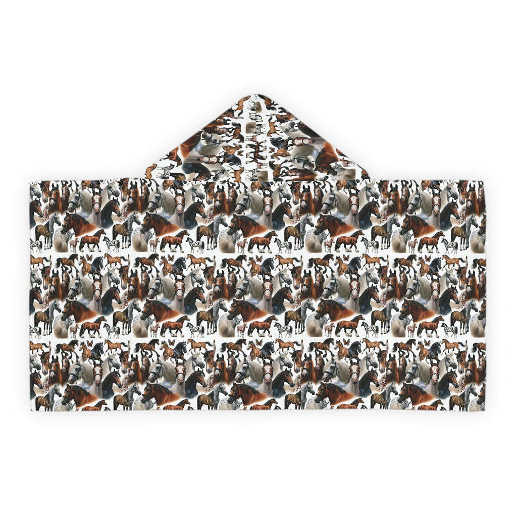 Youth Hooded Towel with Adorable Animal Print - Perfect for Kids, Bath Time, Pool Fun, Beach Days, Gifts