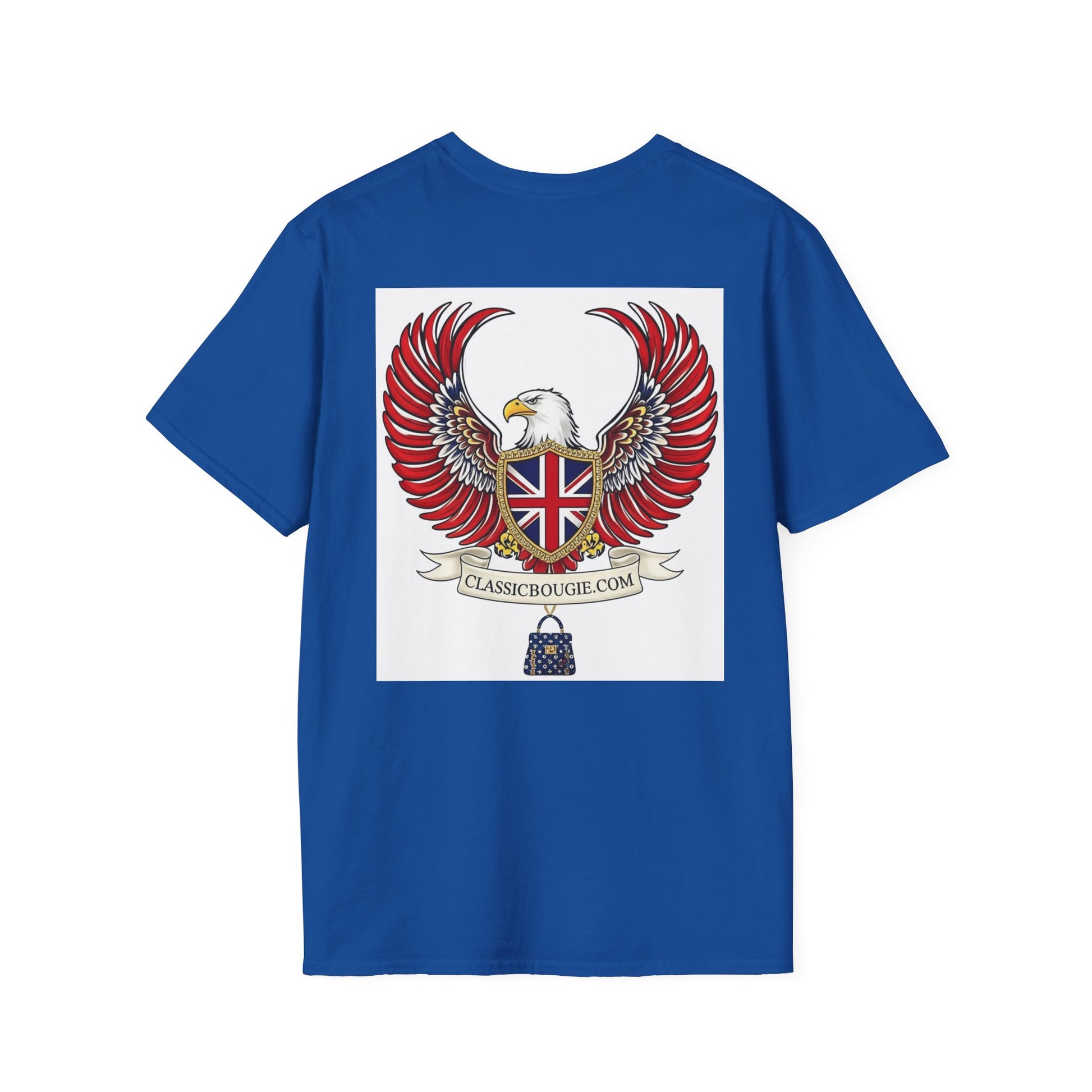 Union Jack Eagle T-Shirt, Vintage British Tee, Unisex Graphic Shirt, Unisex Fashion Top, Gift for Travelers, Heritage Apparel