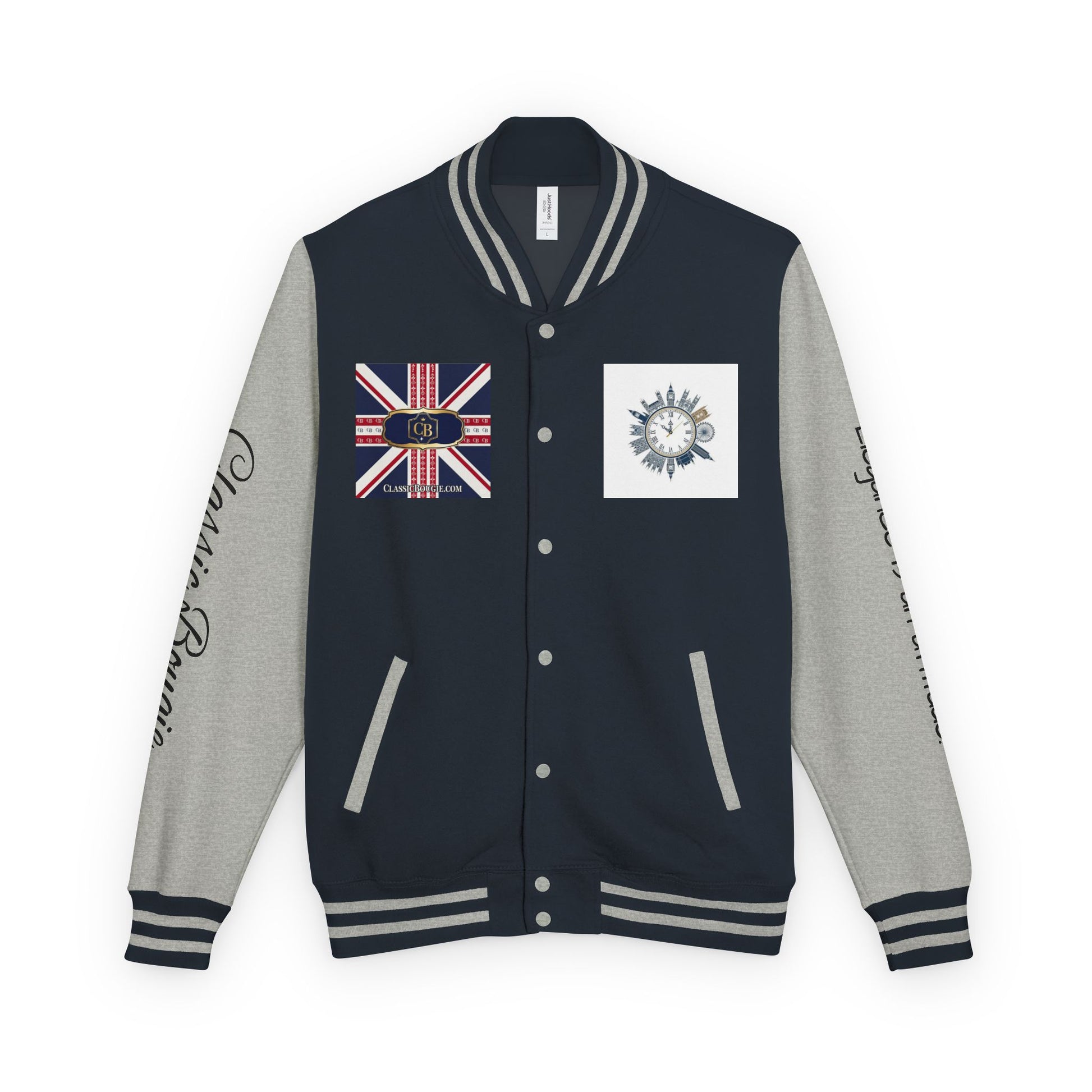 Classic British Eagle Letterman Jacket, Vintage Style, Unisex Outerwear, Statement Piece, Sports Wear, Casual Fashion
