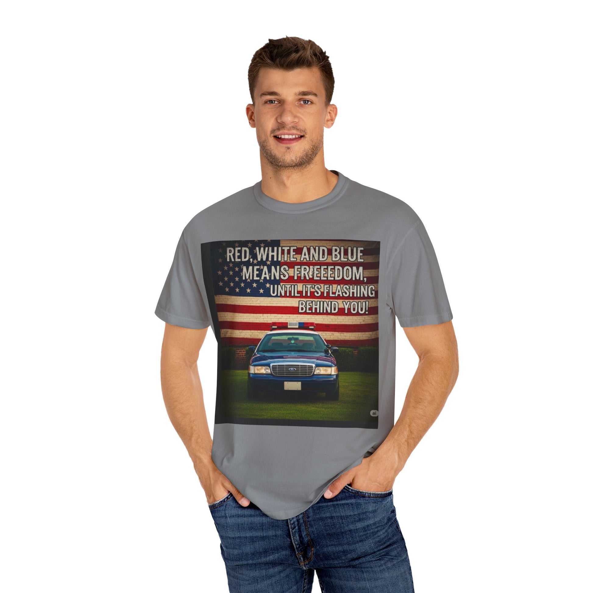 Patriotic Graphic Tee, Freedom Shirt, Unisex Casual Top, July 4th Celebration Wear, Everyday Comfort T-shirt