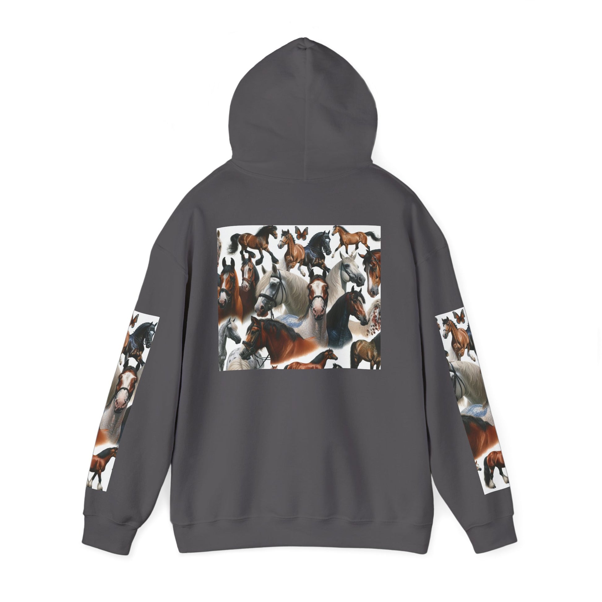 Horse Lover's Unisex Heavy Blend Hoodie, Cozy Equine Sweatshirt for Equestrians, Gifts for Horse Enthusiasts, Ideal for Animal Lovers