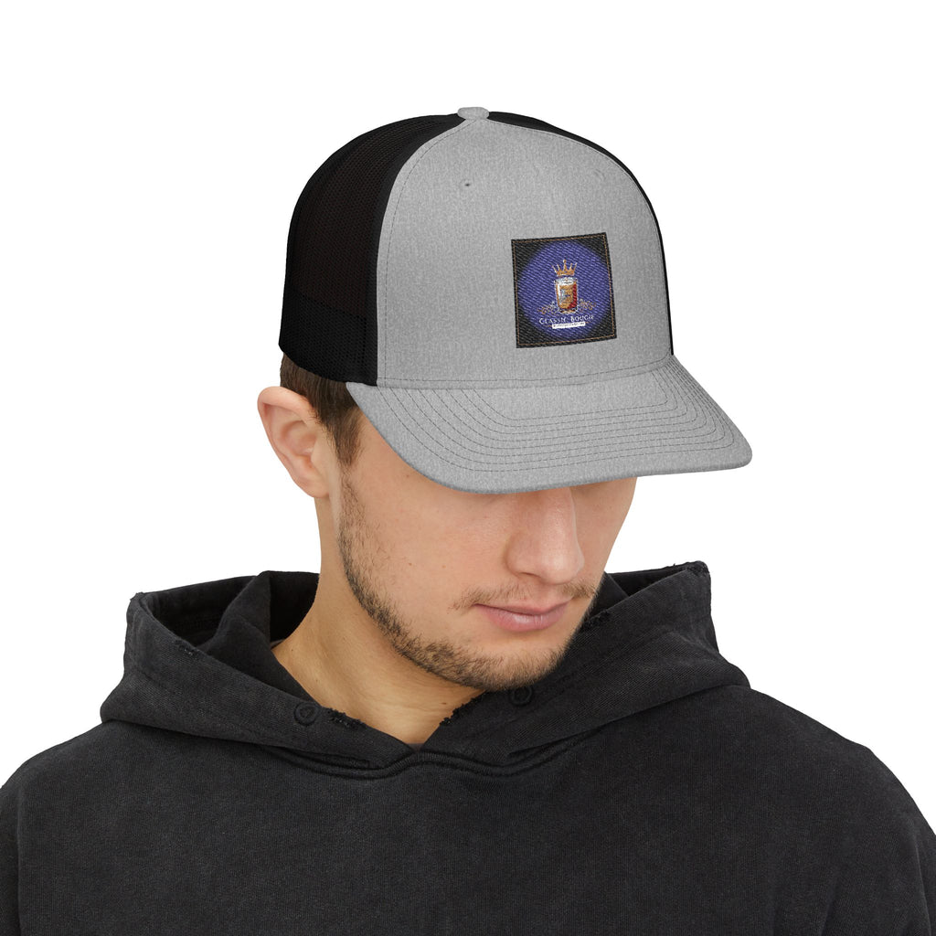 Trendy Snapback Trucker Cap, Embroidered Baseball Hat, Casual Outdoor Headwear, Perfect for Gifts, Festivals, and Events