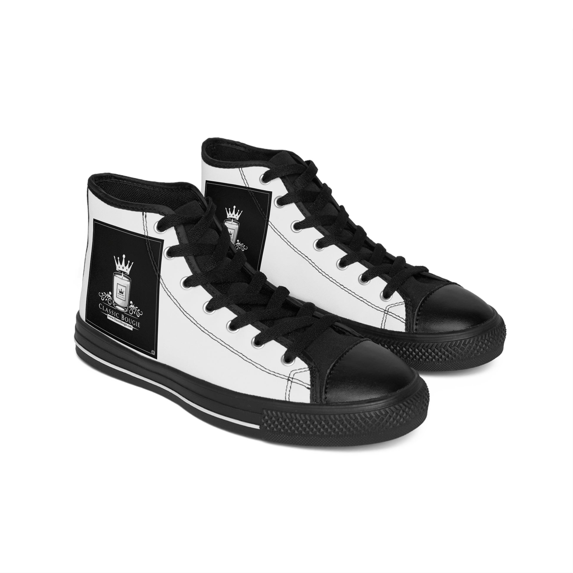 Classic High-Top Sneakers with Vintage Crown Design, Stylish Footwear for Everyday Wear, Perfect for Casual Outings, Birthday Gifts, [...]