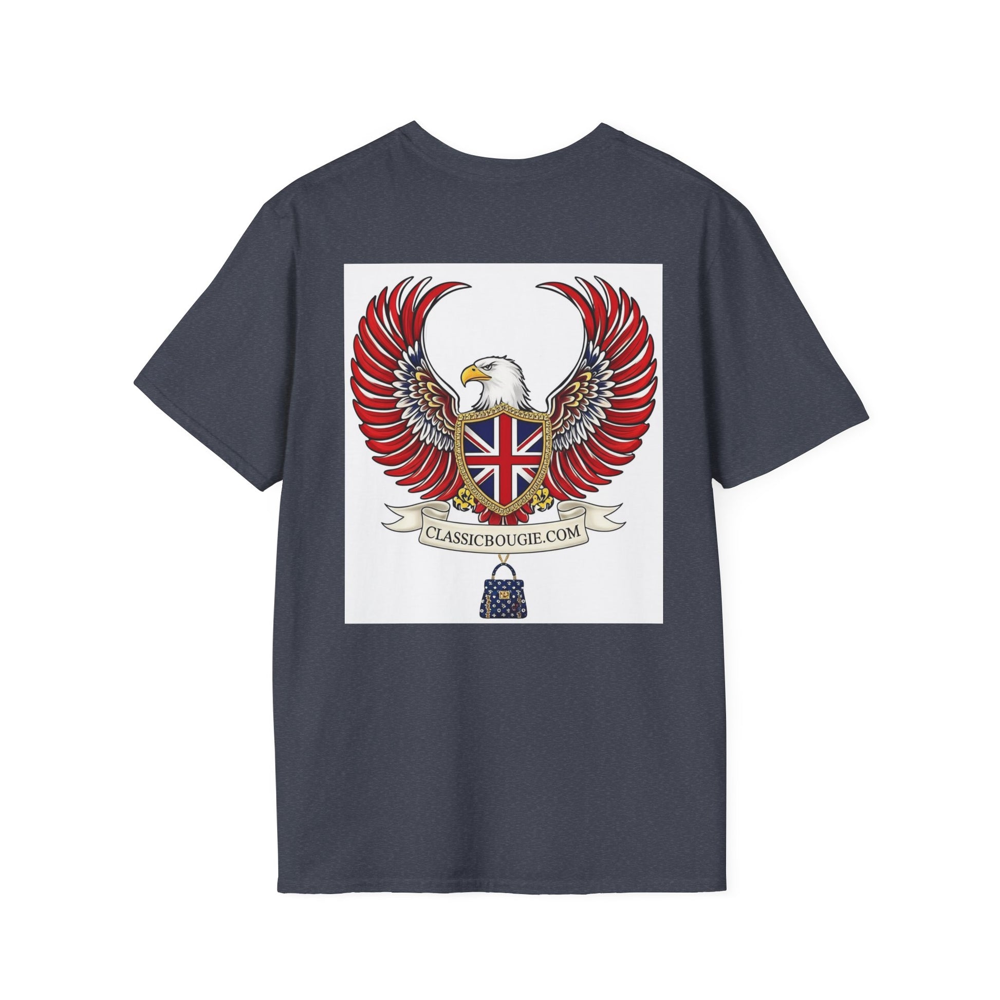 Union Jack Eagle T-Shirt, Vintage British Tee, Unisex Graphic Shirt, Unisex Fashion Top, Gift for Travelers, Heritage Apparel