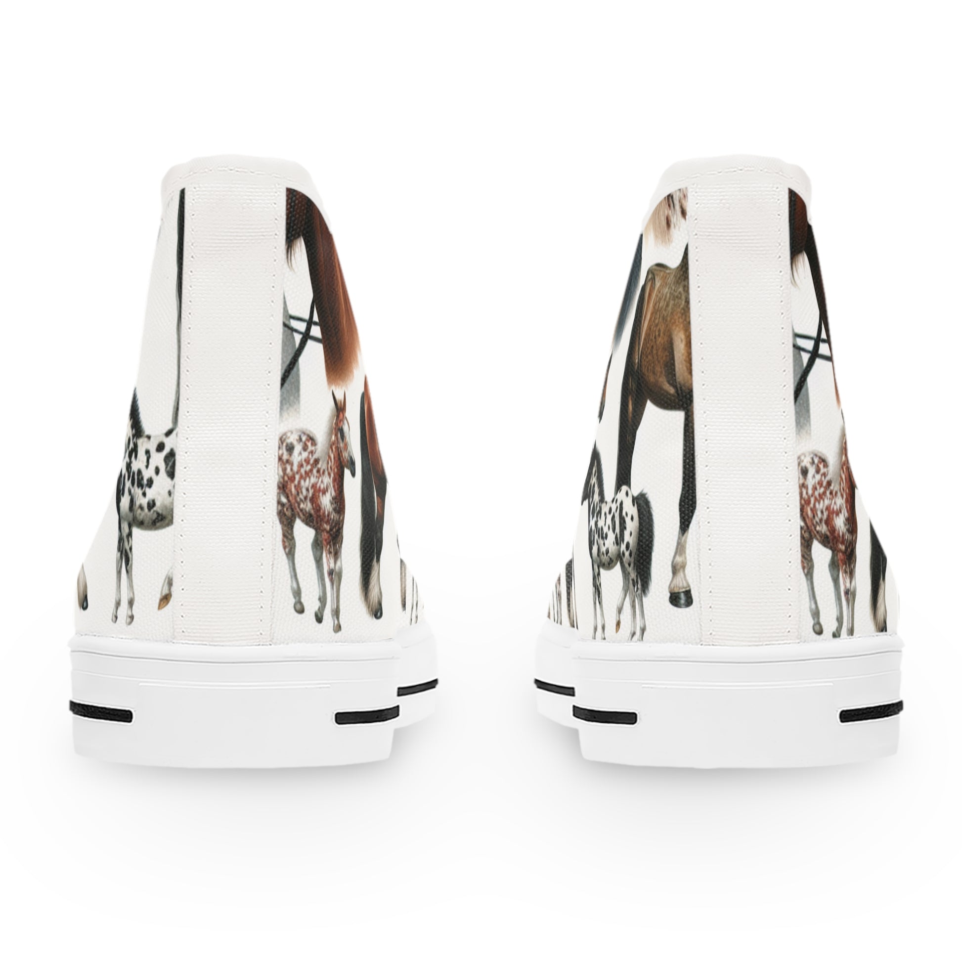 Equestrian High Top Sneakers for Horse Lovers, Unique Animal Art Shoes, Fashionable Footwear for Equestrians, Perfect Gift for Horse [...]