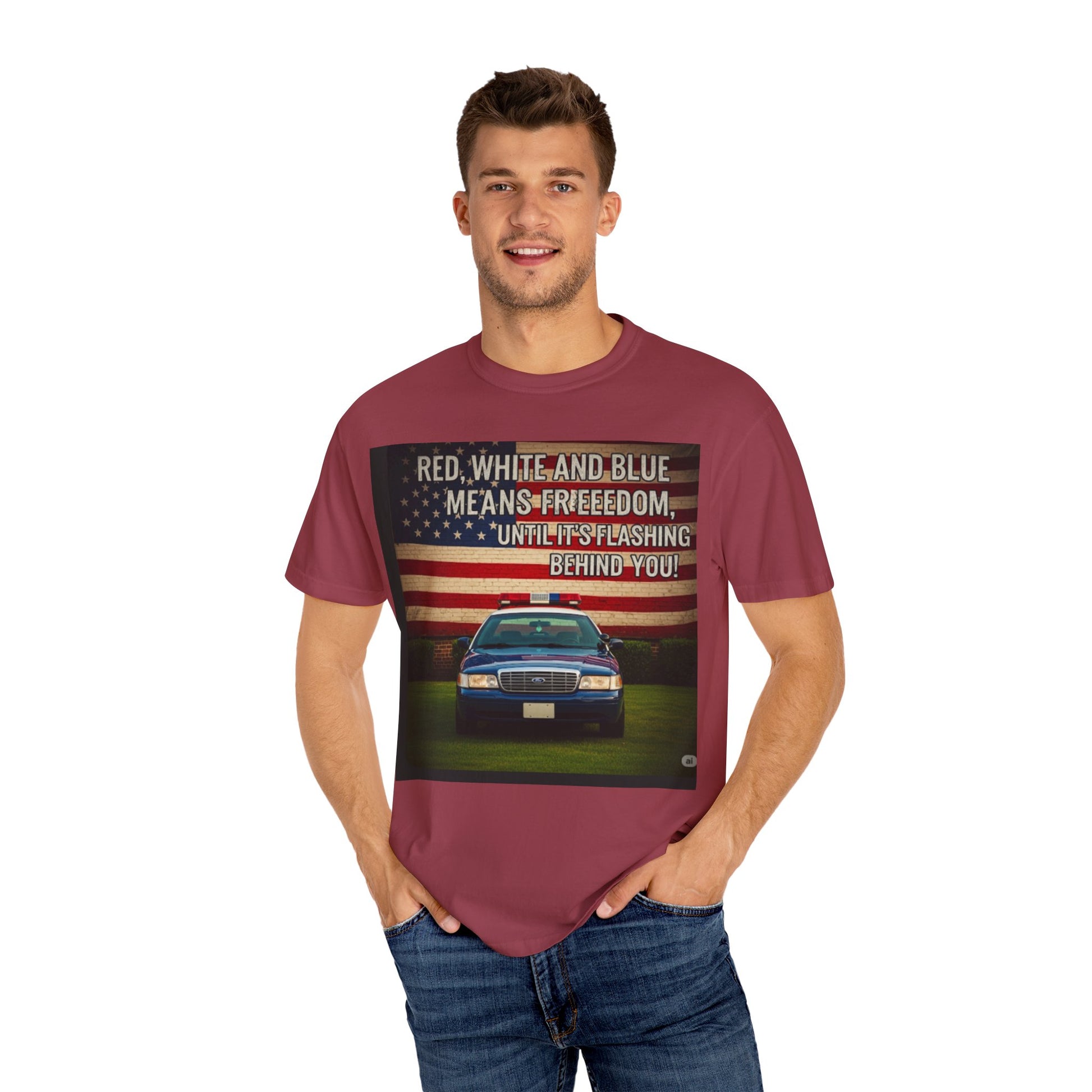 Patriotic Graphic Tee, Freedom Shirt, Unisex Casual Top, July 4th Celebration Wear, Everyday Comfort T-shirt