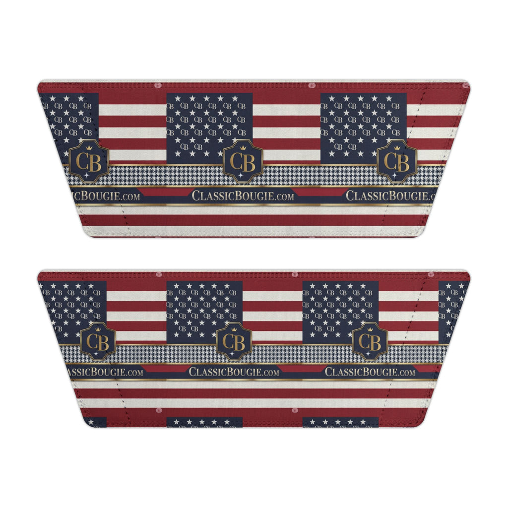 Patriotic Men's Sandals | Casual Footwear for Summer, Beach, BBQs, 4th of July Celebrations, Comfortable and Stylish