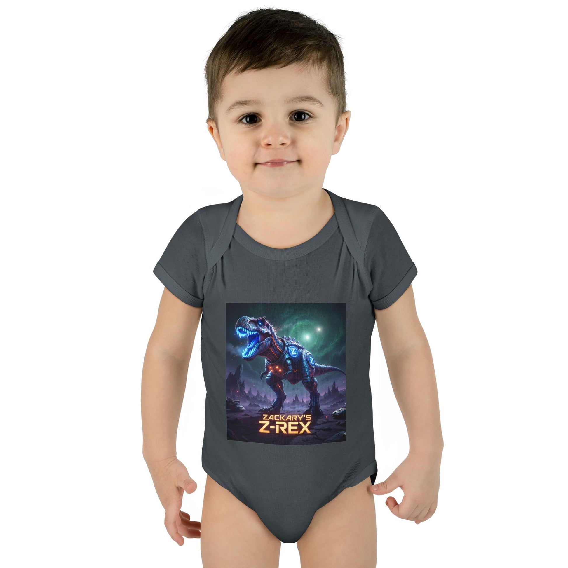 Z-Rex Space Dino Infant Bodysuit