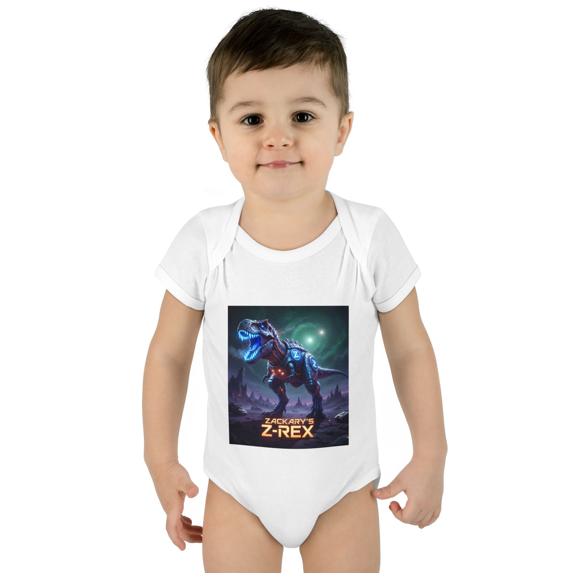 Z-Rex Space Dino Infant Bodysuit
