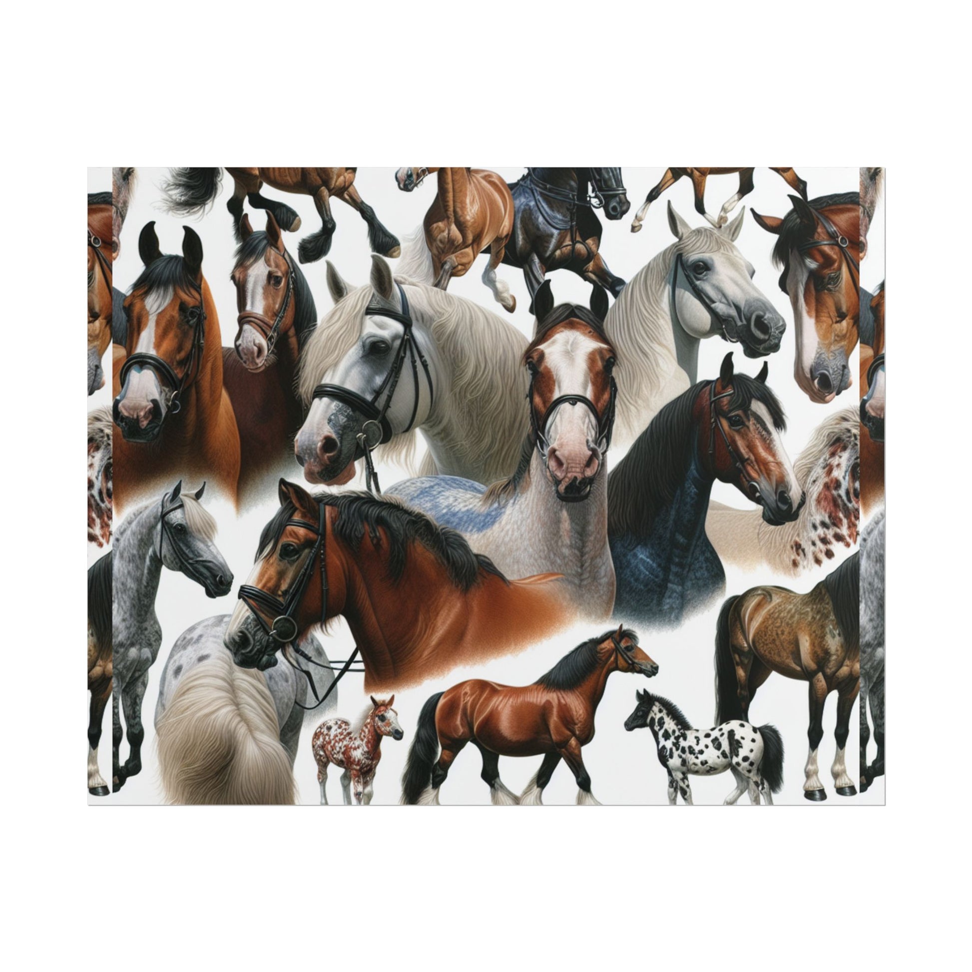Equestrian Art Prints, Horse Lover Decor, Animal Poster, Equine Wall Art, Gifts for Equestrians