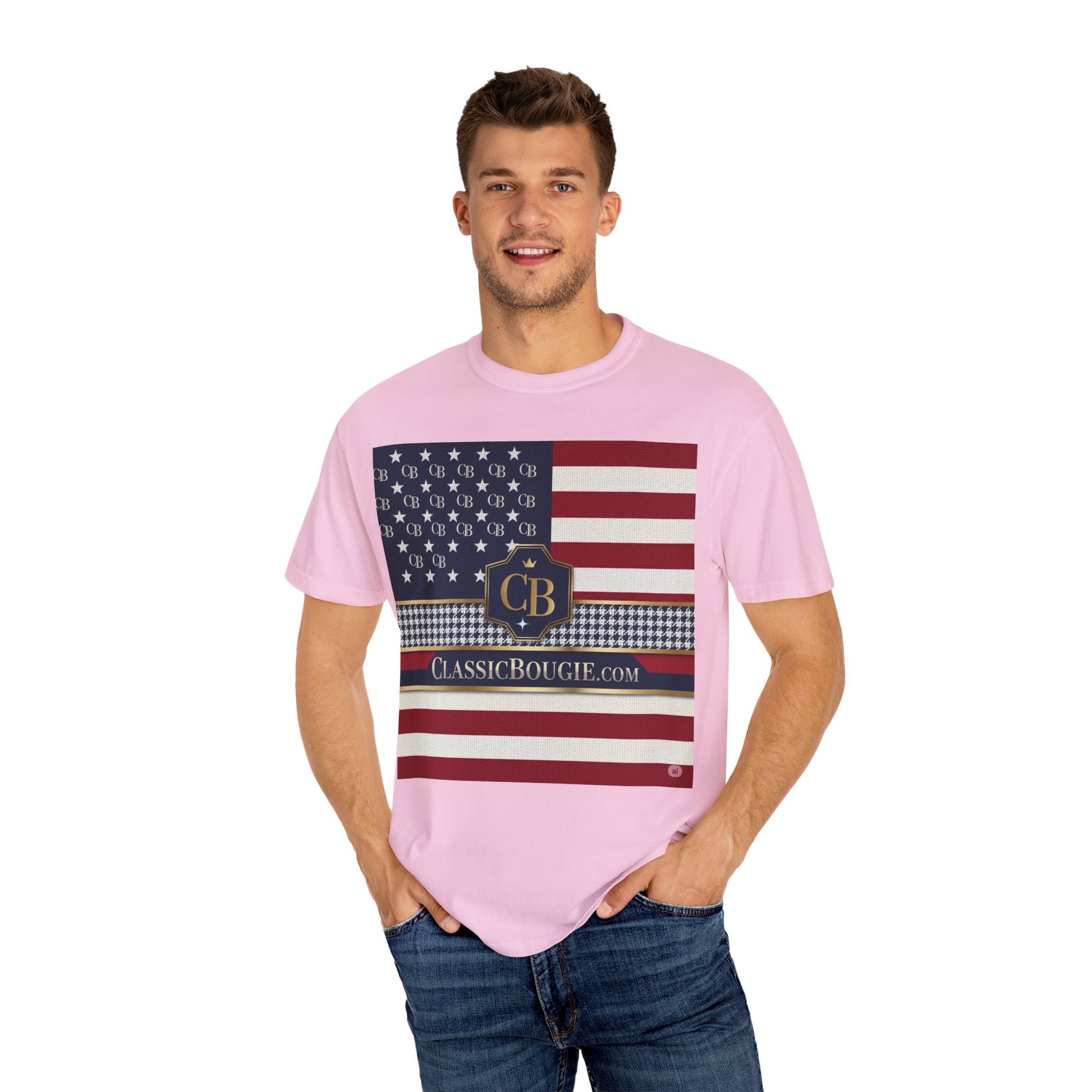 Patriotic Graphic T-Shirt | Classic American Pride, Unisex Tee, 4th of July Shirt, Casual Wear, Gift for Veterans