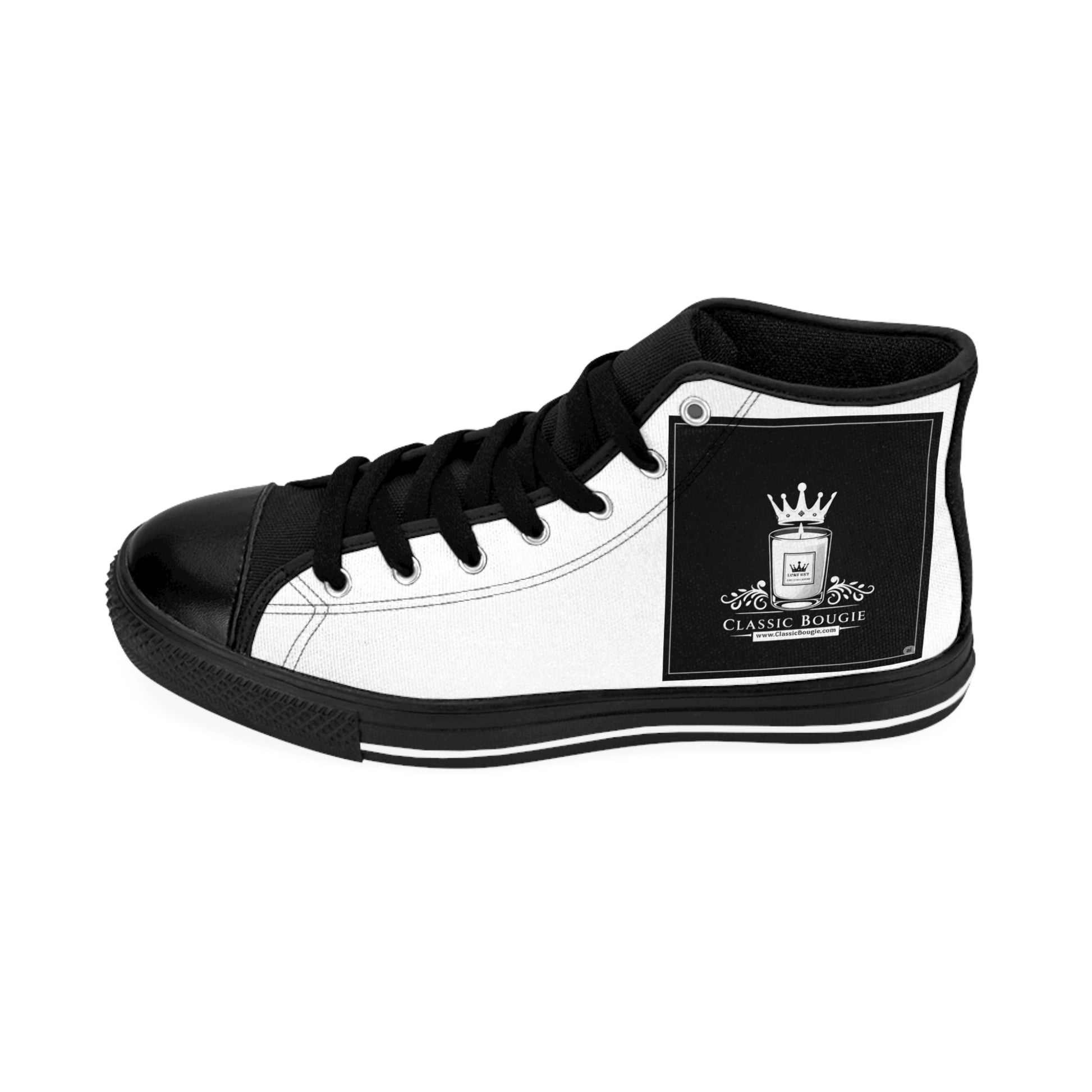 Classic High-Top Sneakers with Vintage Crown Design, Stylish Footwear for Everyday Wear, Perfect for Casual Outings, Birthday Gifts, [...]