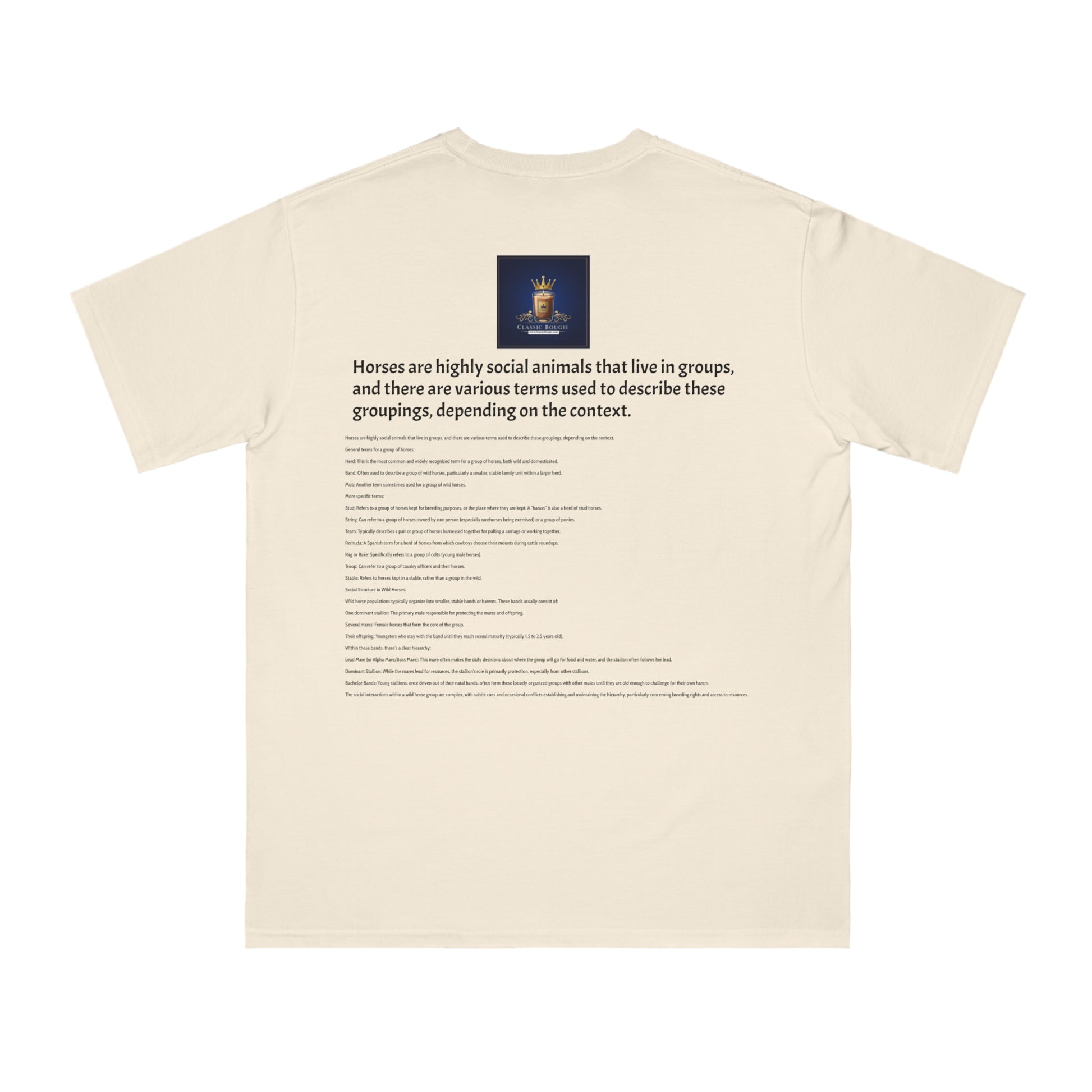 Organic Horse Lover T-Shirt | Gift for Equestrian Enthusiasts, Farm Apparel, Animal Art Tee, Nature Lover Gift, Casual Wear
