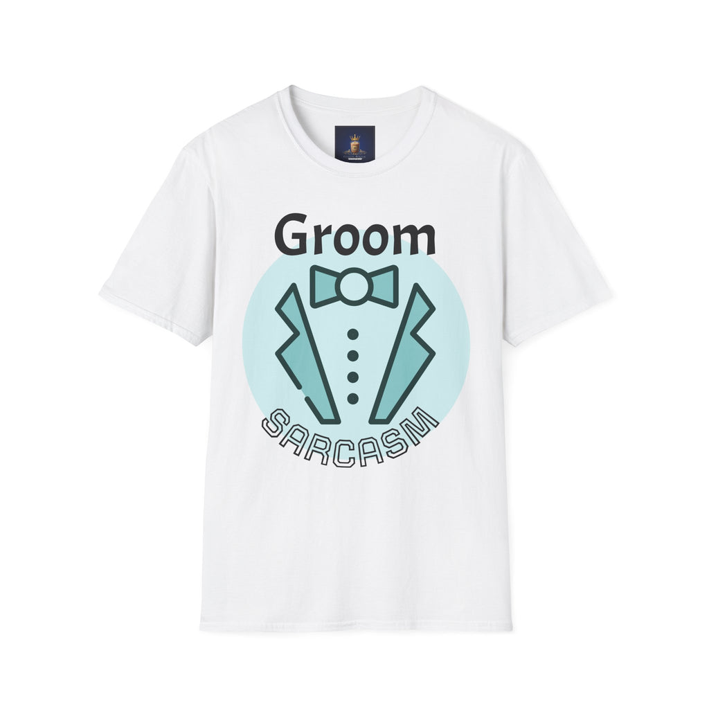 Groom T-Shirt, Unisex Apparel, Sarcasm Tees, Wedding Party Gifts, Funny Groom Shirt, Newlywed Fashion, Casual Wear