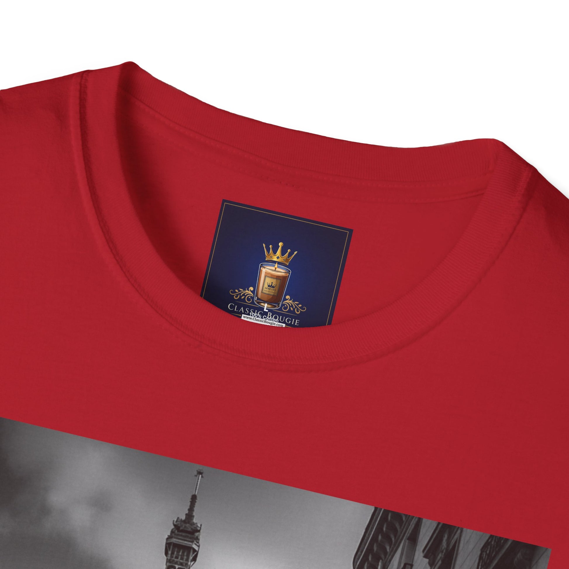 Eiffel Tower Unisex Softstyle T-Shirt, Fashion Tee for Travelers, Parisian Vibe, Great for Gifts, Casual Wear, Holiday Apparel