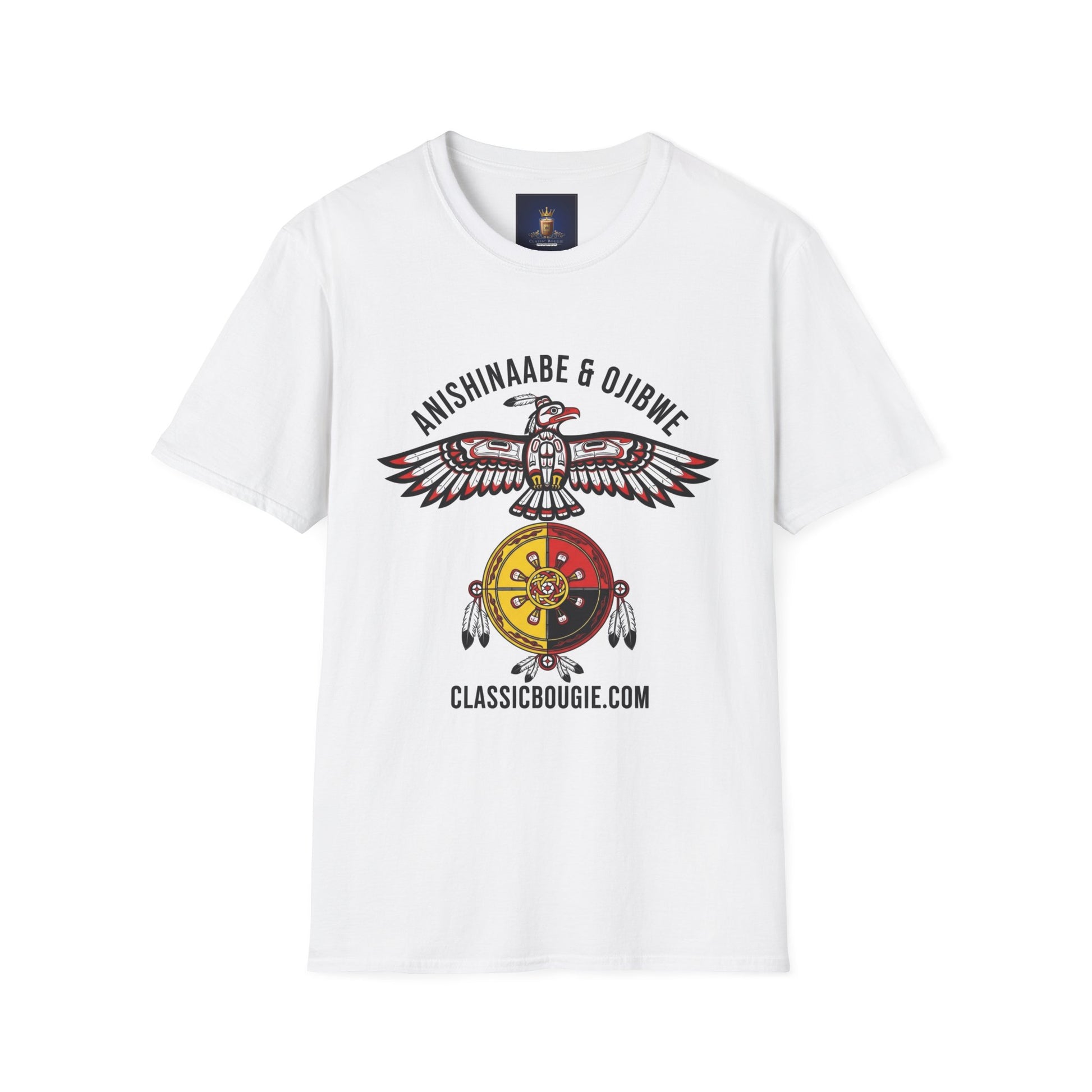 Anishinaabe & Ojibwe Native Spirit Unisex T-Shirt, Boho Graphic Tee, Cultural Pride Shirt, Festival Wear, Unique Gift for Her & Him