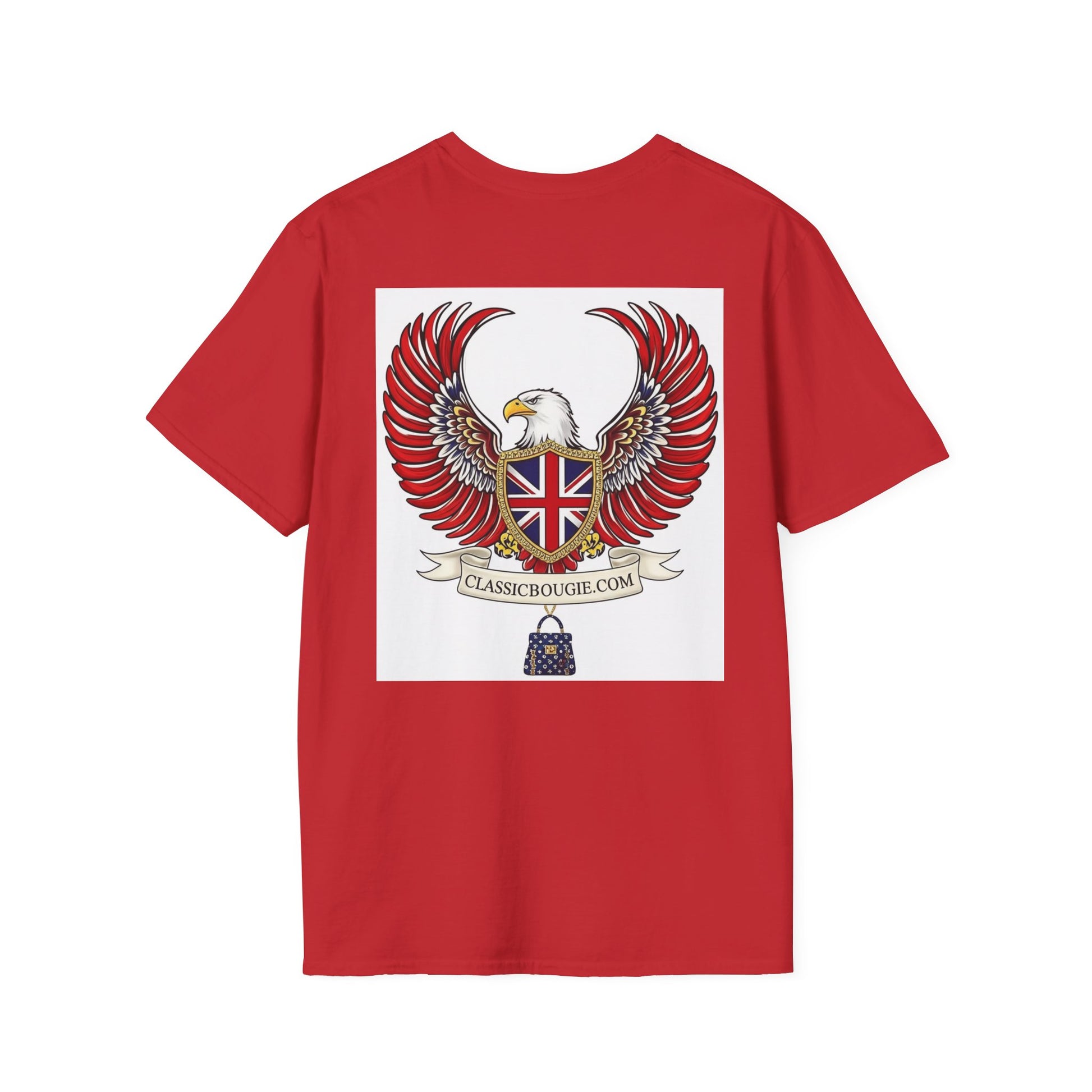 Union Jack Eagle T-Shirt, Vintage British Tee, Unisex Graphic Shirt, Unisex Fashion Top, Gift for Travelers, Heritage Apparel
