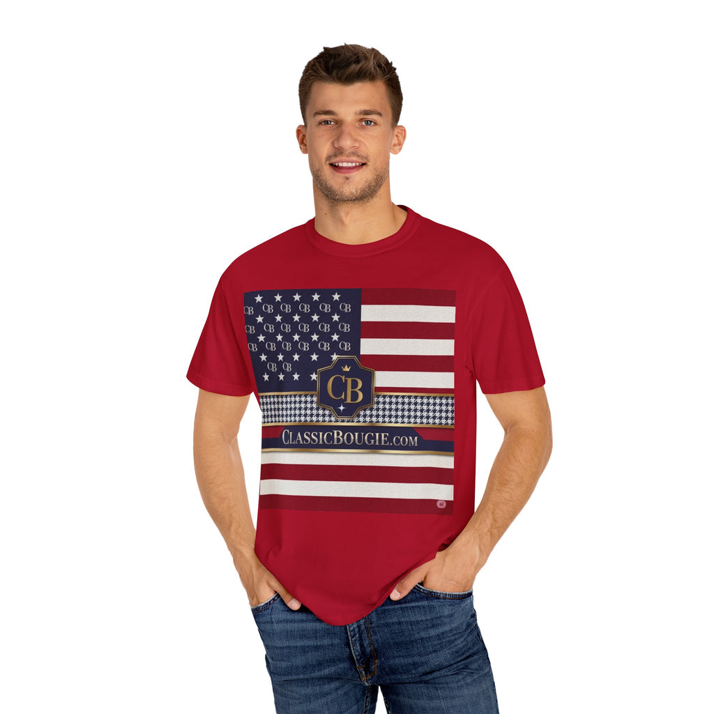 Patriotic Graphic T-Shirt | Classic American Pride, Unisex Tee, 4th of July Shirt, Casual Wear, Gift for Veterans