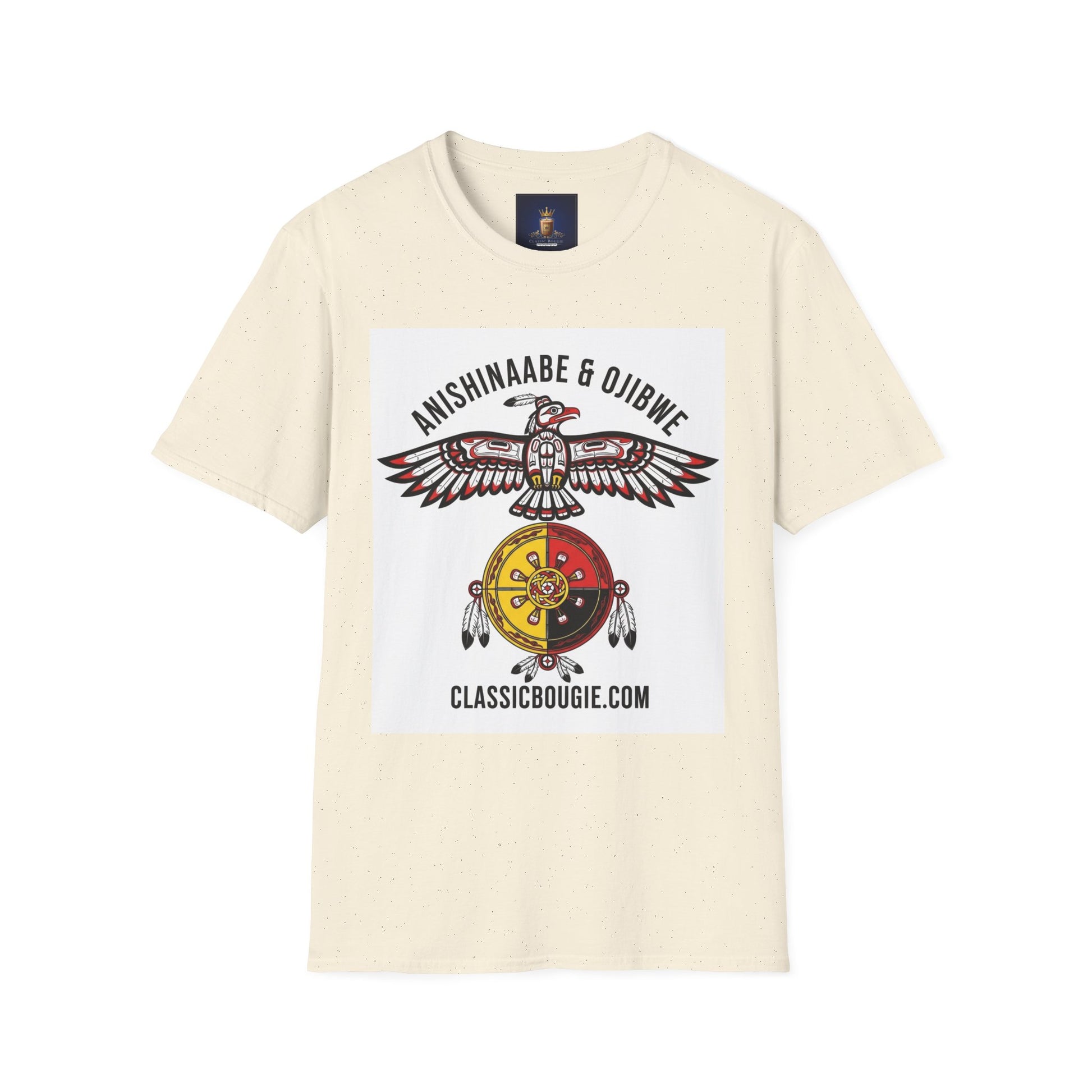 Anishinaabe & Ojibwe Native Spirit Unisex T-Shirt, Boho Graphic Tee, Cultural Pride Shirt, Festival Wear, Unique Gift for Her & Him