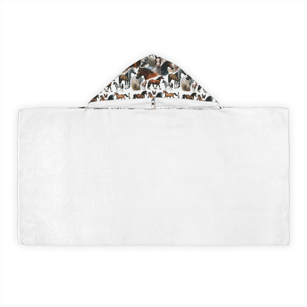 Youth Hooded Towel with Adorable Animal Print - Perfect for Kids, Bath Time, Pool Fun, Beach Days, Gifts