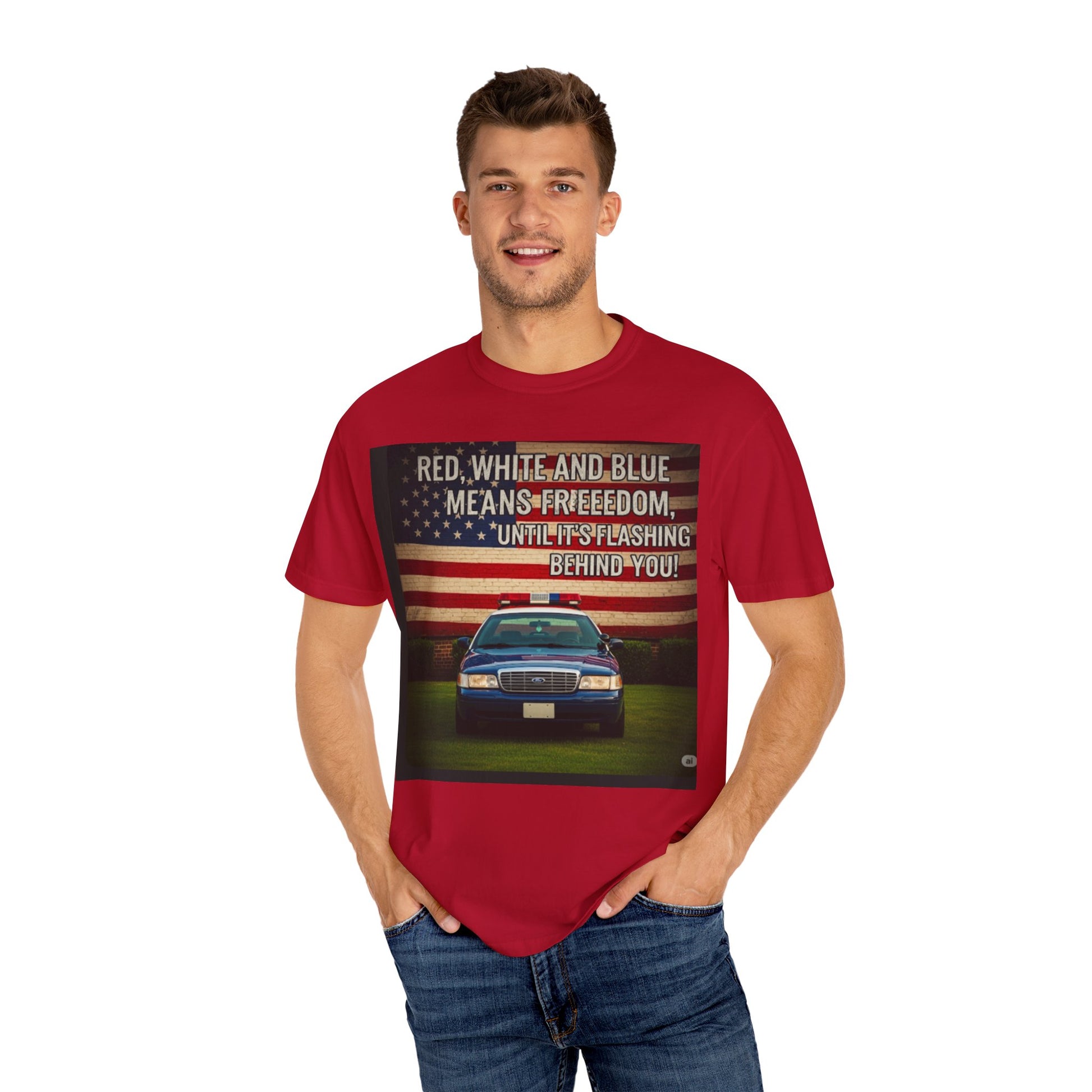 Patriotic Graphic Tee, Freedom Shirt, Unisex Casual Top, July 4th Celebration Wear, Everyday Comfort T-shirt