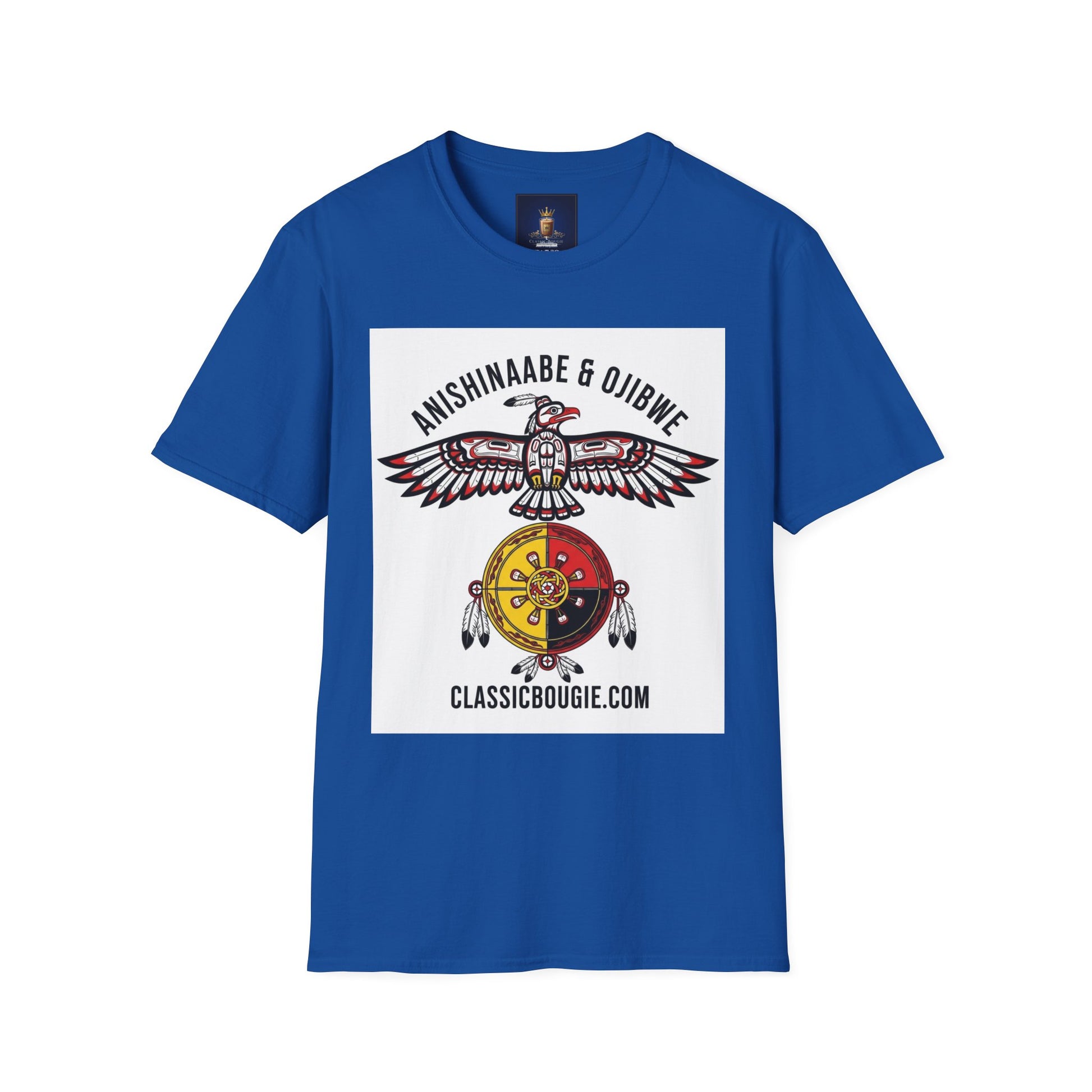 Anishinaabe & Ojibwe Native Spirit Unisex T-Shirt, Boho Graphic Tee, Cultural Pride Shirt, Festival Wear, Unique Gift for Her & Him