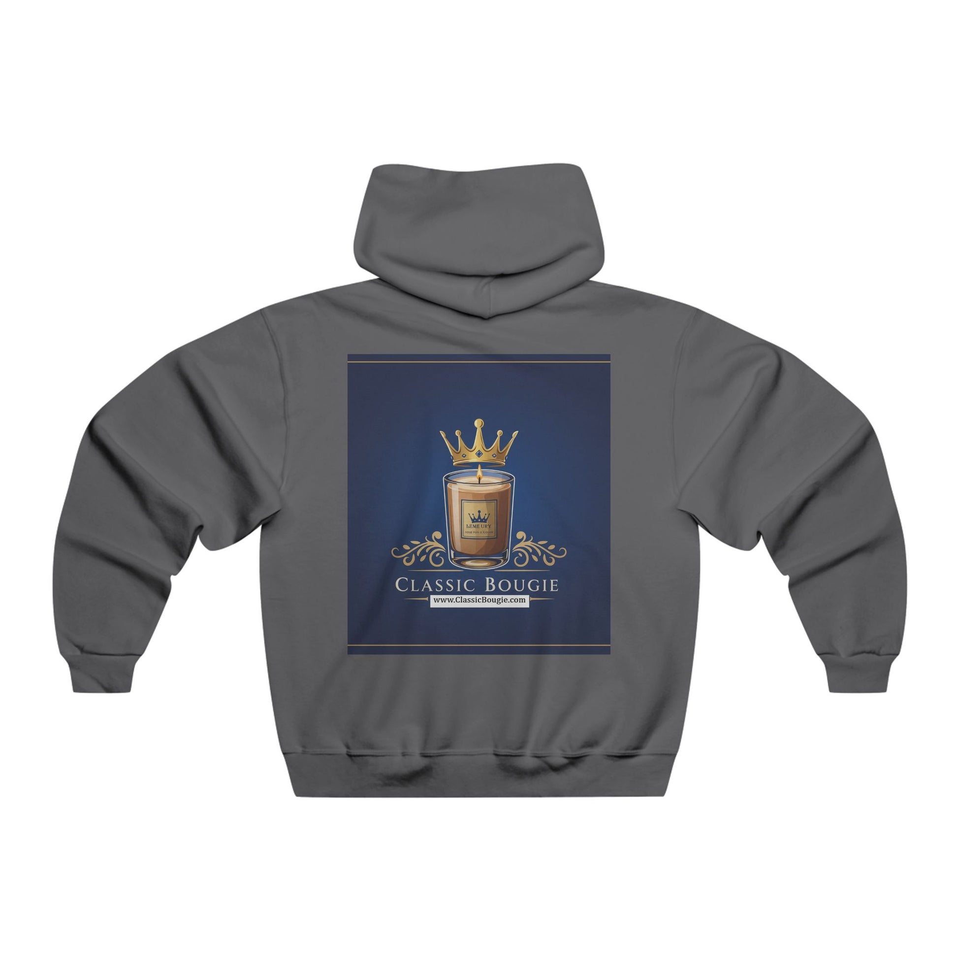 Men's Hoodie with American Flag & Classic Bougie Design, Cozy Sweatshirt, Gift for Him, Casual Wear, Stylish Hooded Sweater