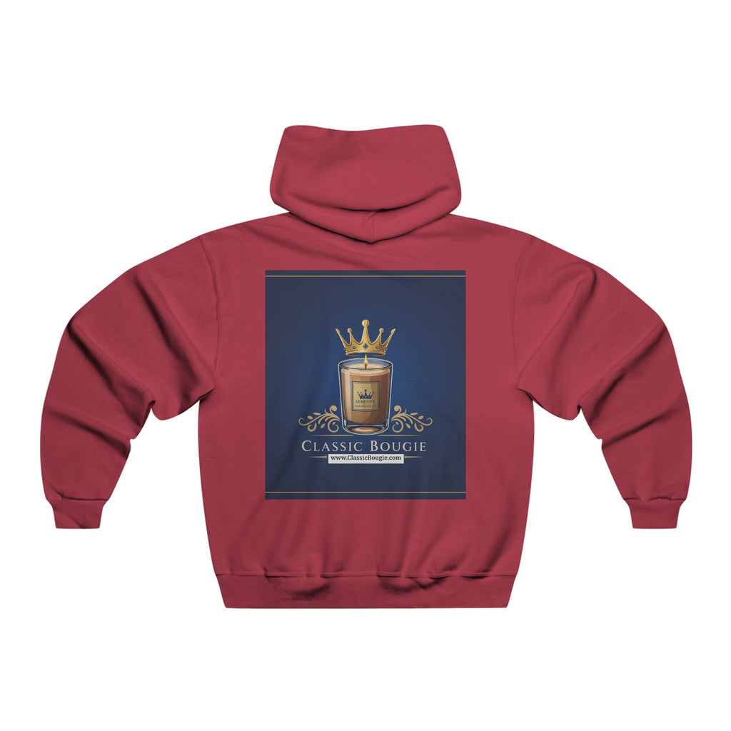 Men's Hoodie with American Flag & Classic Bougie Design, Cozy Sweatshirt, Gift for Him, Casual Wear, Stylish Hooded Sweater