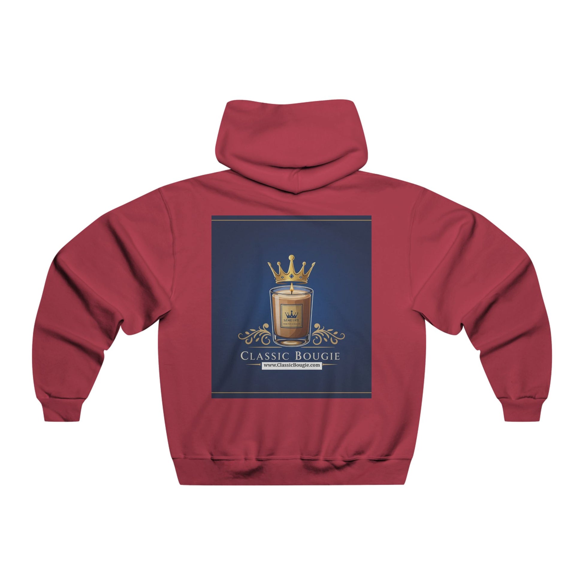 Men's Hoodie with American Flag & Classic Bougie Design, Cozy Sweatshirt, Gift for Him, Casual Wear, Stylish Hooded Sweater