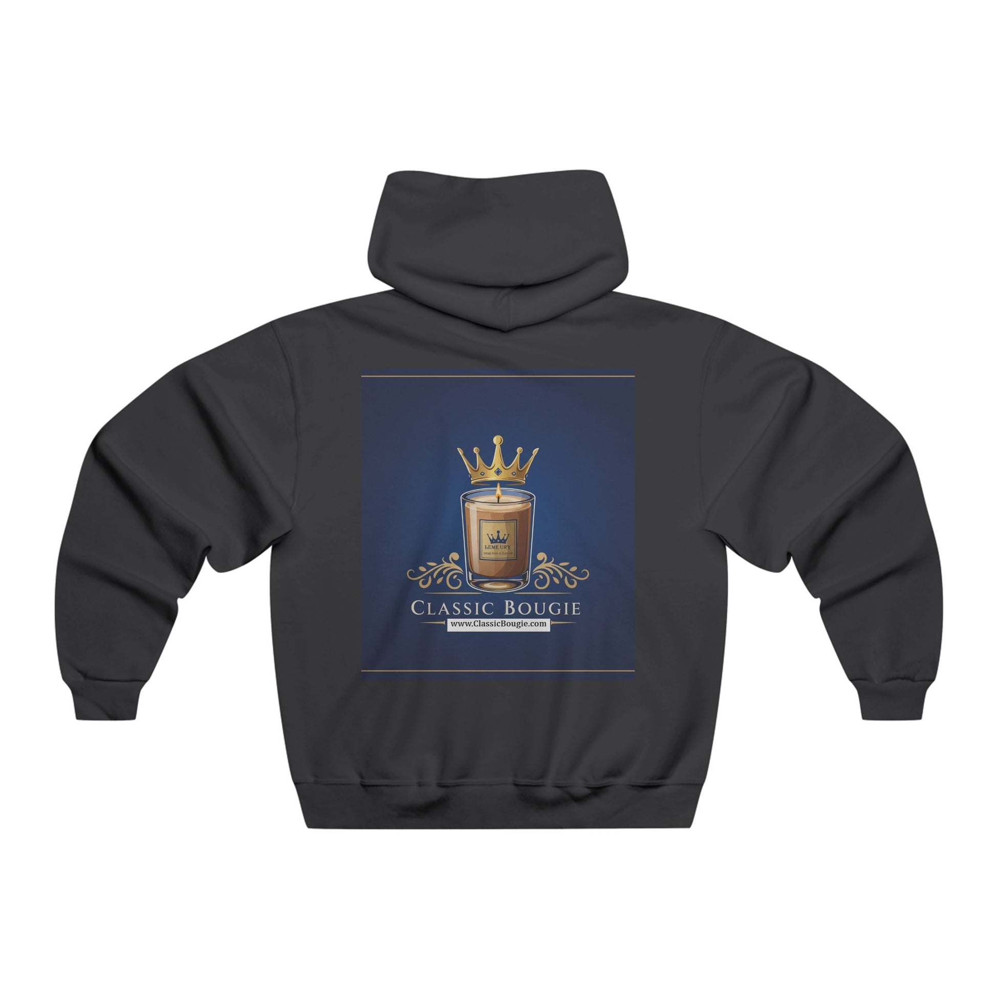Men's Hoodie with American Flag & Classic Bougie Design, Cozy Sweatshirt, Gift for Him, Casual Wear, Stylish Hooded Sweater