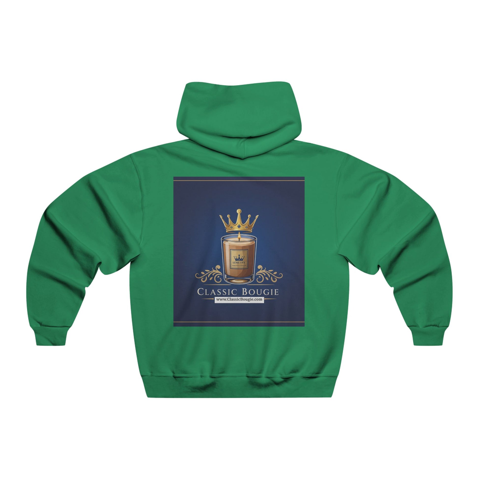 Men's Hoodie with American Flag & Classic Bougie Design, Cozy Sweatshirt, Gift for Him, Casual Wear, Stylish Hooded Sweater
