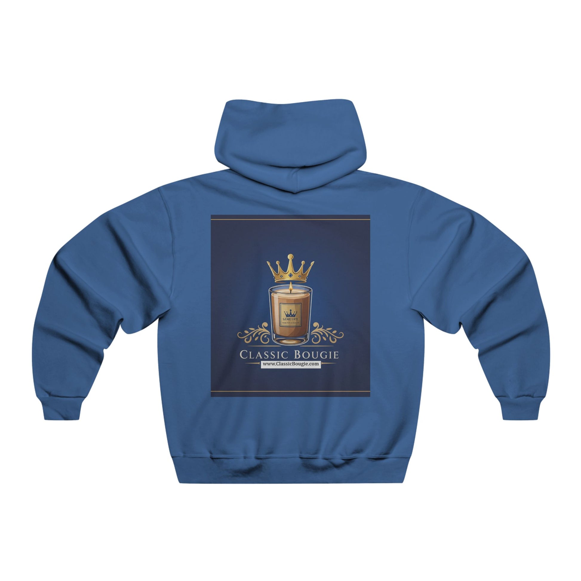 Men's Hoodie with American Flag & Classic Bougie Design, Cozy Sweatshirt, Gift for Him, Casual Wear, Stylish Hooded Sweater