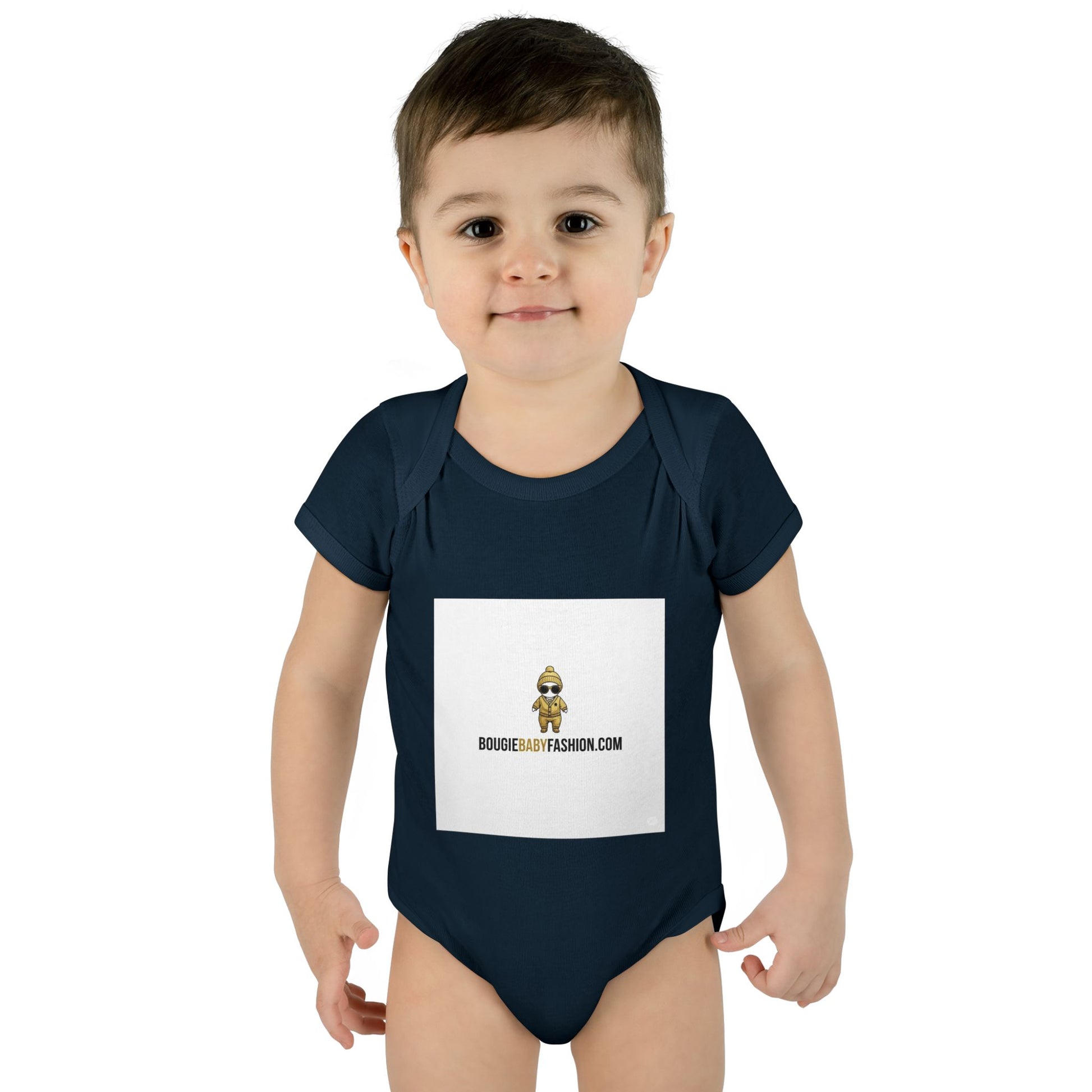 Classic Bougie Infant Baby Boy Rib Bodysuit