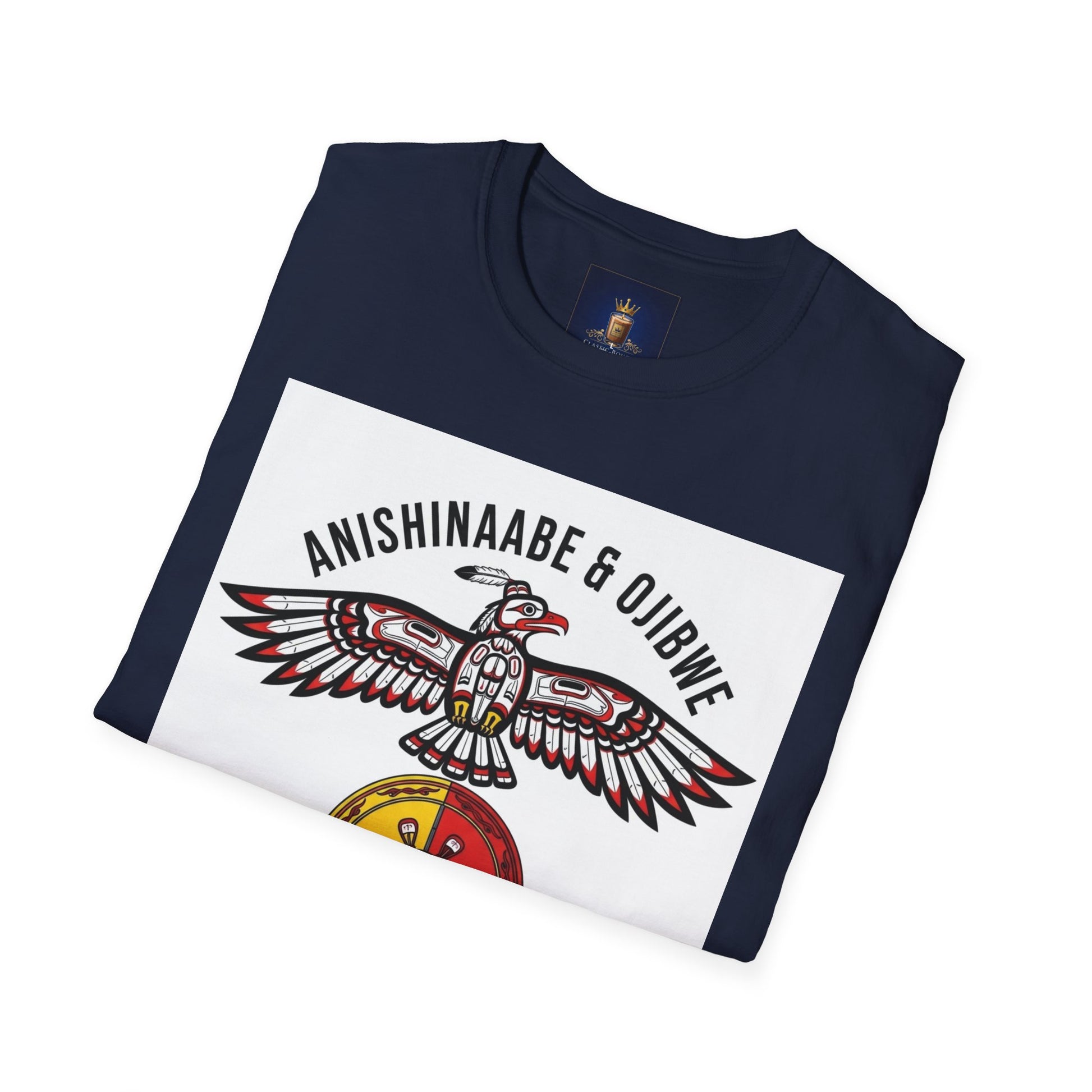 Anishinaabe & Ojibwe Native Spirit Unisex T-Shirt, Boho Graphic Tee, Cultural Pride Shirt, Festival Wear, Unique Gift for Her & Him