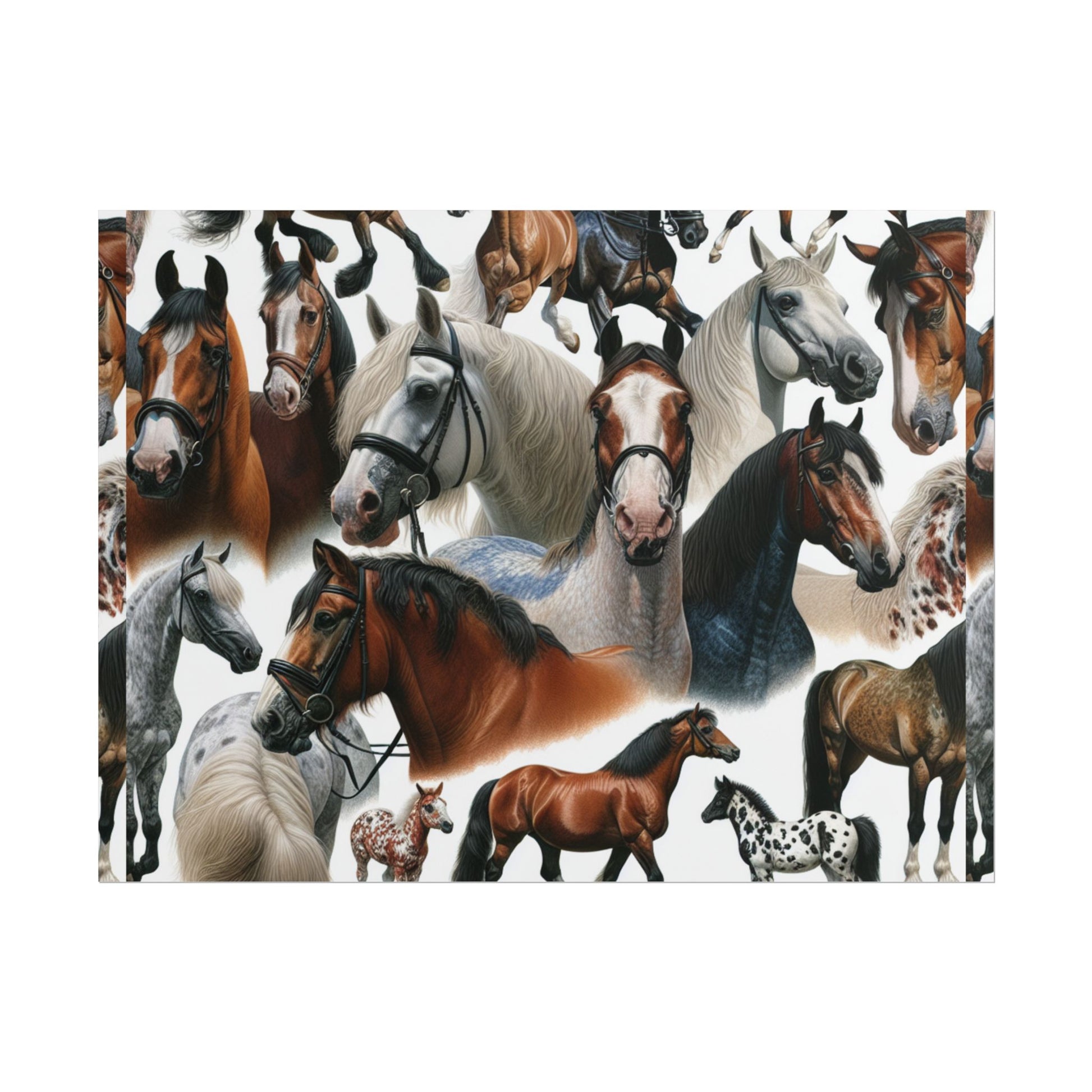 Equestrian Art Prints, Horse Lover Decor, Animal Poster, Equine Wall Art, Gifts for Equestrians
