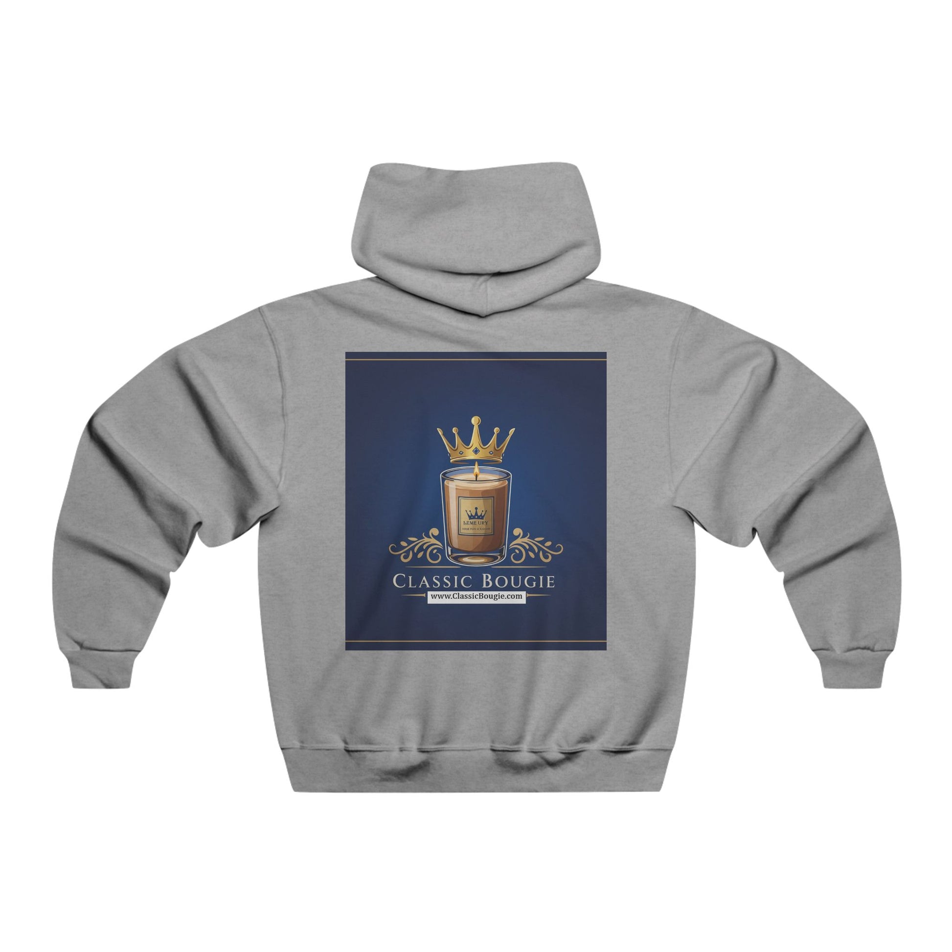 Men's Hoodie with American Flag & Classic Bougie Design, Cozy Sweatshirt, Gift for Him, Casual Wear, Stylish Hooded Sweater