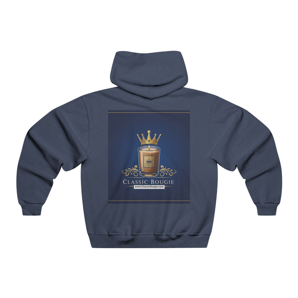 Men's Hoodie with American Flag & Classic Bougie Design, Cozy Sweatshirt, Gift for Him, Casual Wear, Stylish Hooded Sweater