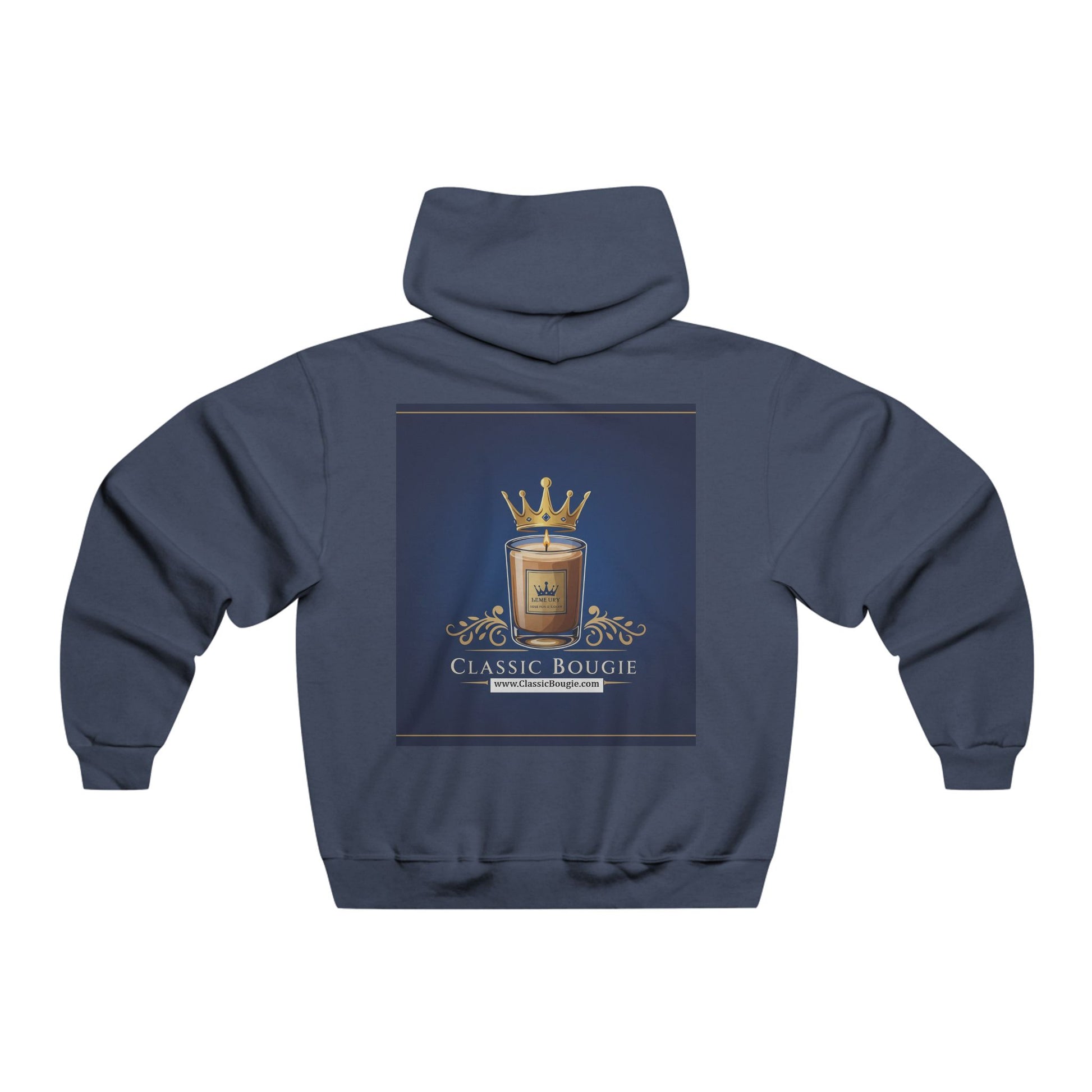 Men's Hoodie with American Flag & Classic Bougie Design, Cozy Sweatshirt, Gift for Him, Casual Wear, Stylish Hooded Sweater