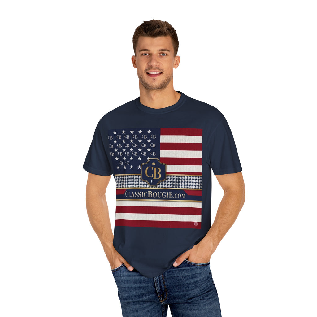 Patriotic Graphic T-Shirt | Classic American Pride, Unisex Tee, 4th of July Shirt, Casual Wear, Gift for Veterans