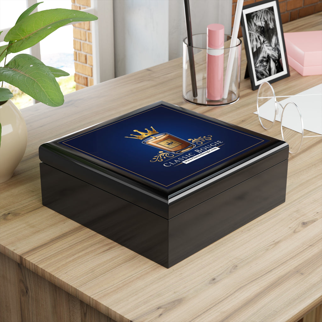 Elegant Jewelry Box with Crown Design, Keepsake Storage for Jewelry, Gifts for Her, Luxury Organizer, Bridal Shower, Birthday Gift