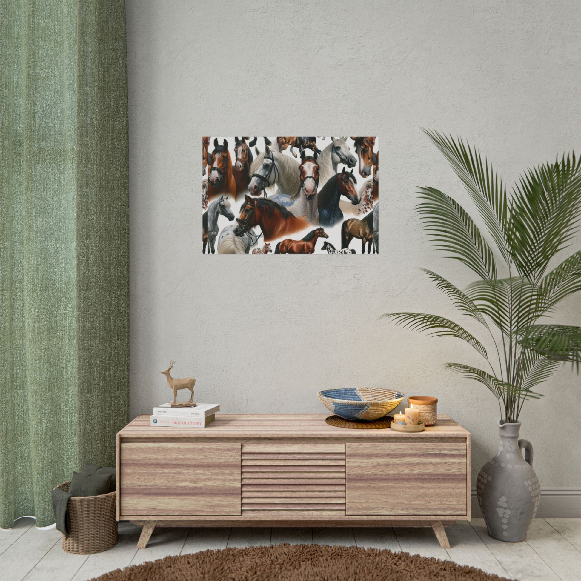 Equestrian Art Prints, Horse Lover Decor, Animal Poster, Equine Wall Art, Gifts for Equestrians