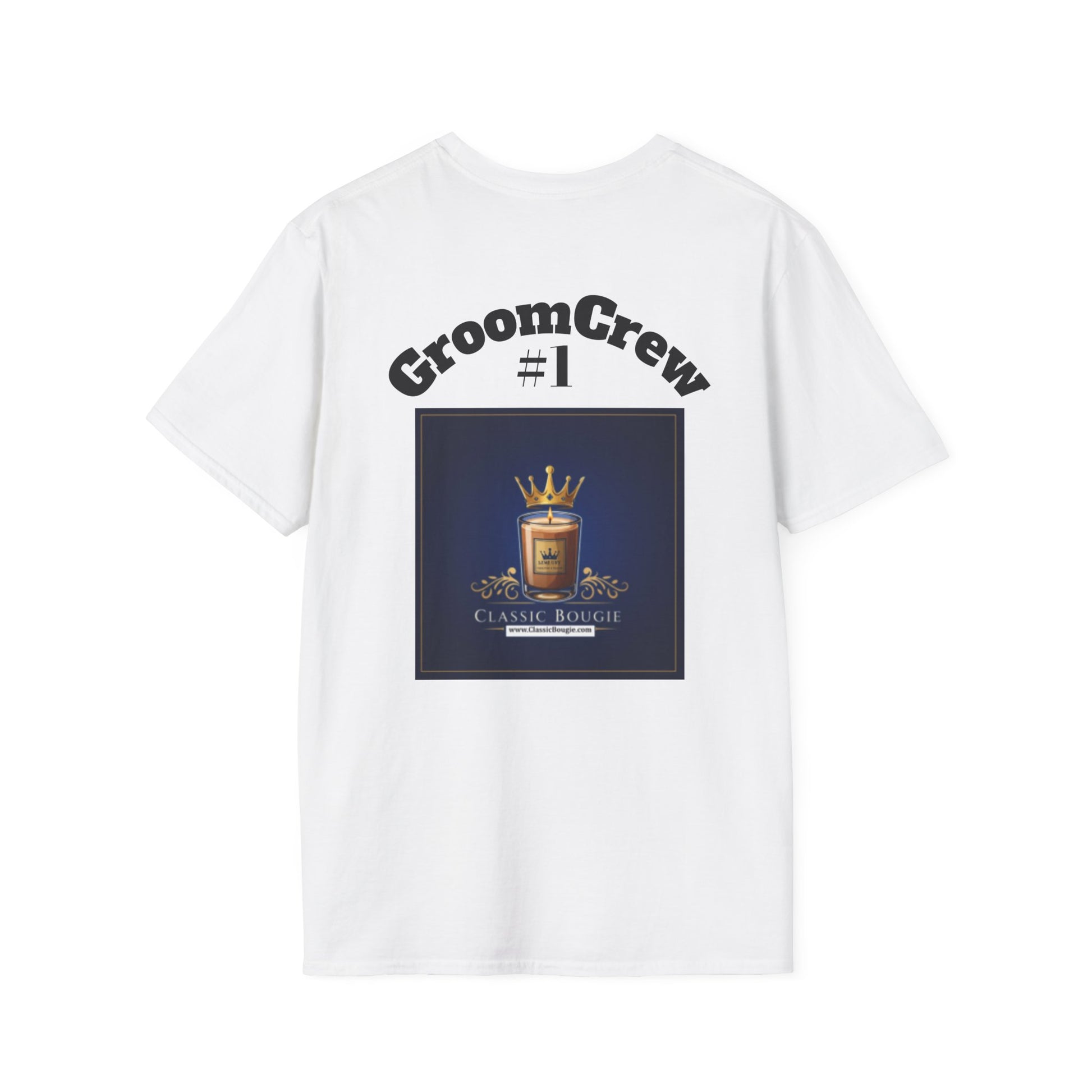 Groom Crew T-Shirt, Softstyle Tee for Groomsmen, Bachelor Party Gift, Wedding Attire, Fun Bridal Party Shirt