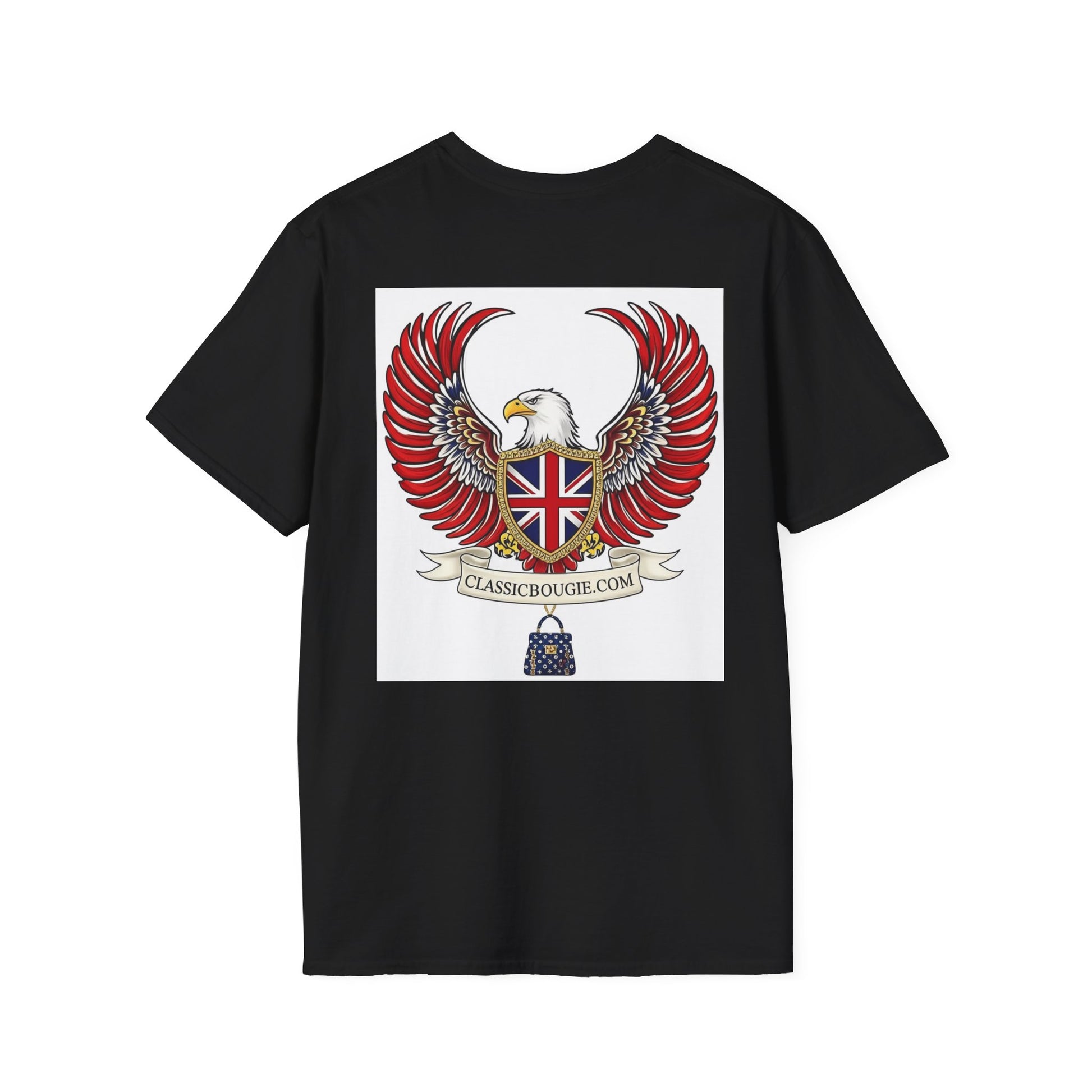 Union Jack Eagle T-Shirt, Vintage British Tee, Unisex Graphic Shirt, Unisex Fashion Top, Gift for Travelers, Heritage Apparel