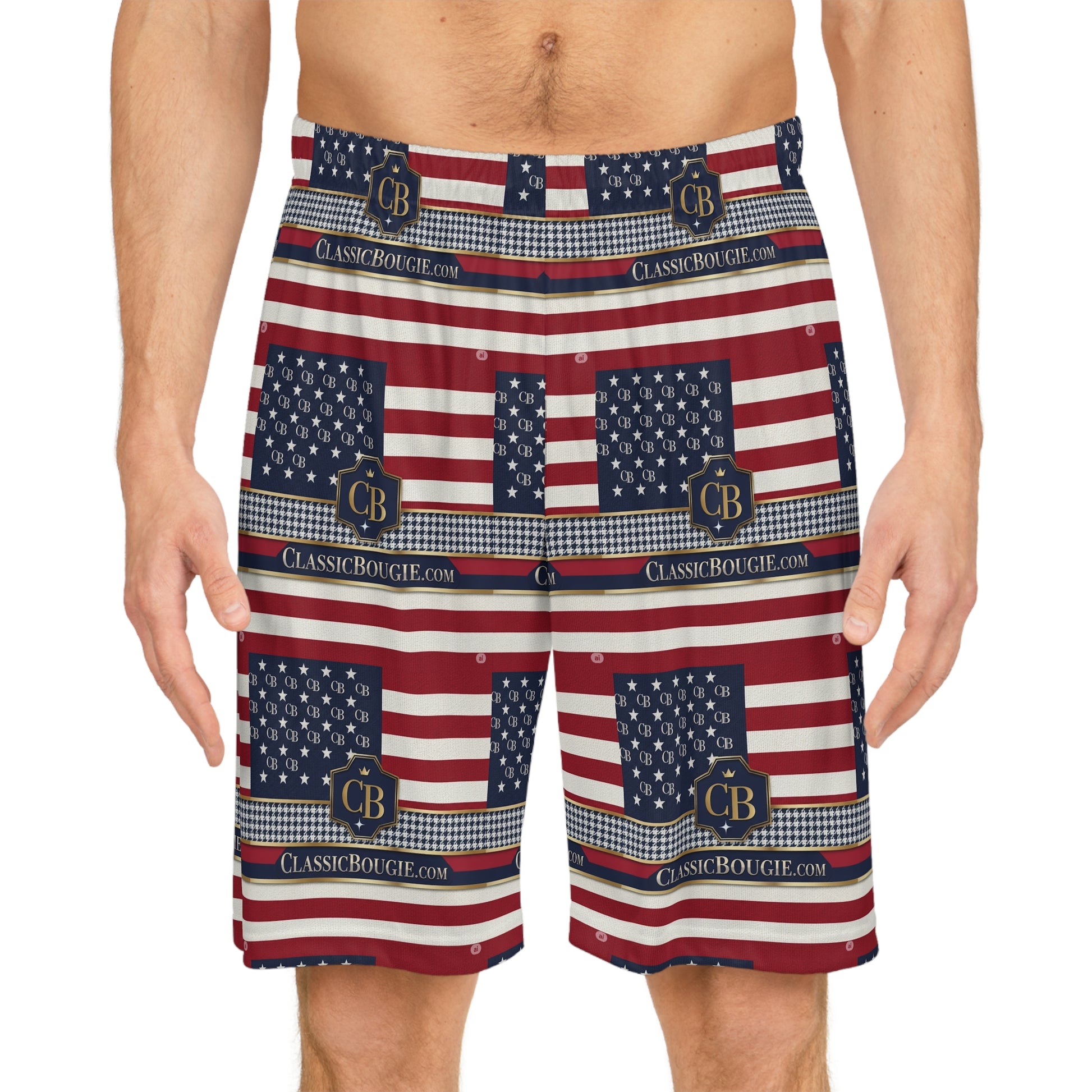 Patriotic Basketball Shorts, USA Flag Design, Sportswear, Summer Outfits, Independence Day Gear, Casual Comfort