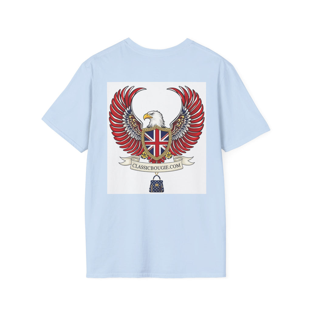 Union Jack Eagle T-Shirt, Vintage British Tee, Unisex Graphic Shirt, Unisex Fashion Top, Gift for Travelers, Heritage Apparel