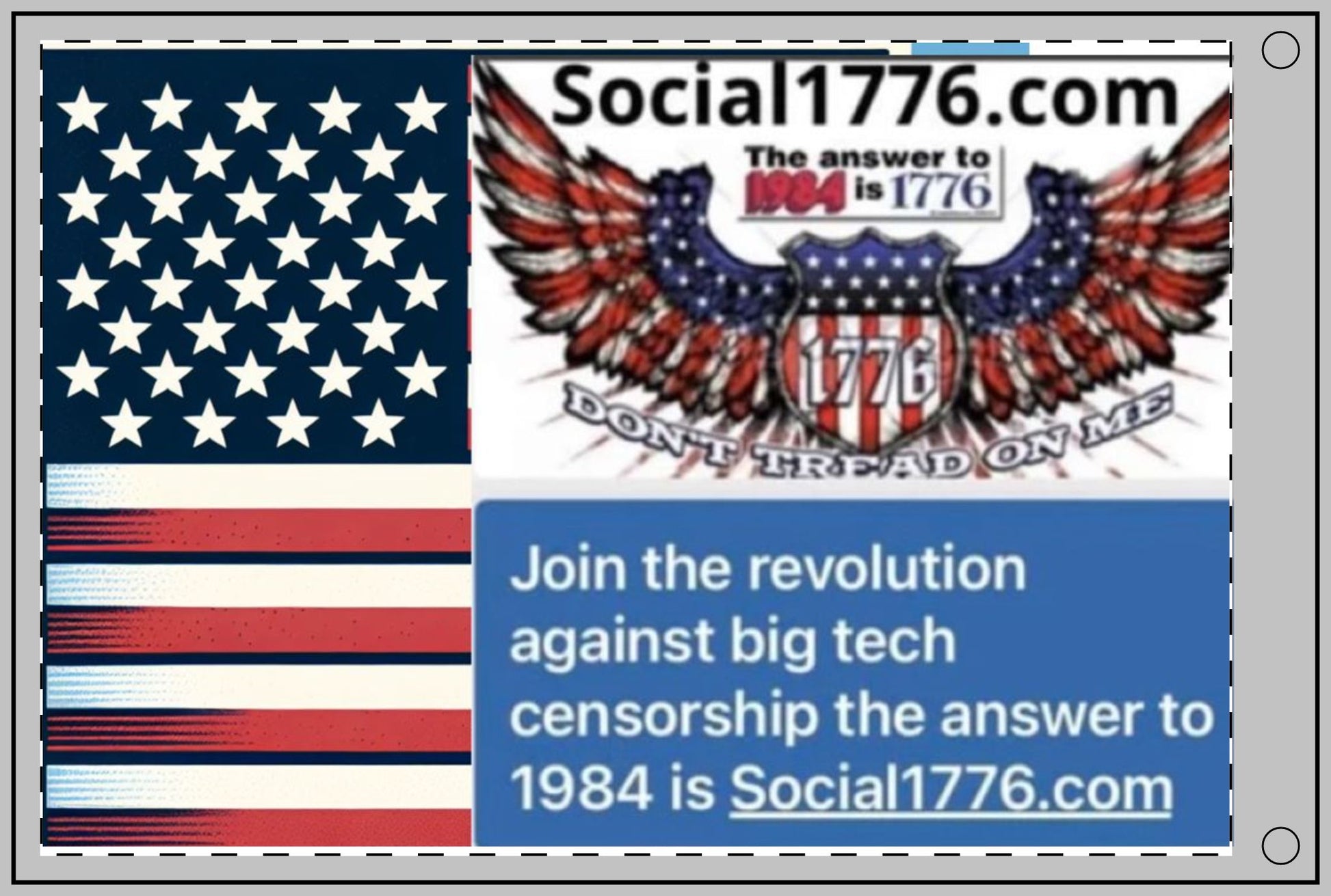 Double Sided Flag, Patriotic Outdoor Decor, Fourth of July Decoration, Memorial Day Flag, Unique Garden Flag, Social1776.com
