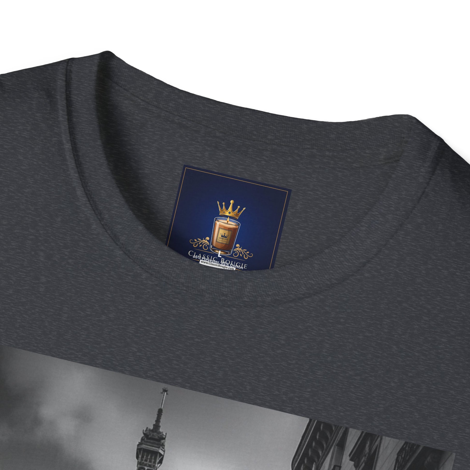Eiffel Tower Unisex Softstyle T-Shirt, Fashion Tee for Travelers, Parisian Vibe, Great for Gifts, Casual Wear, Holiday Apparel