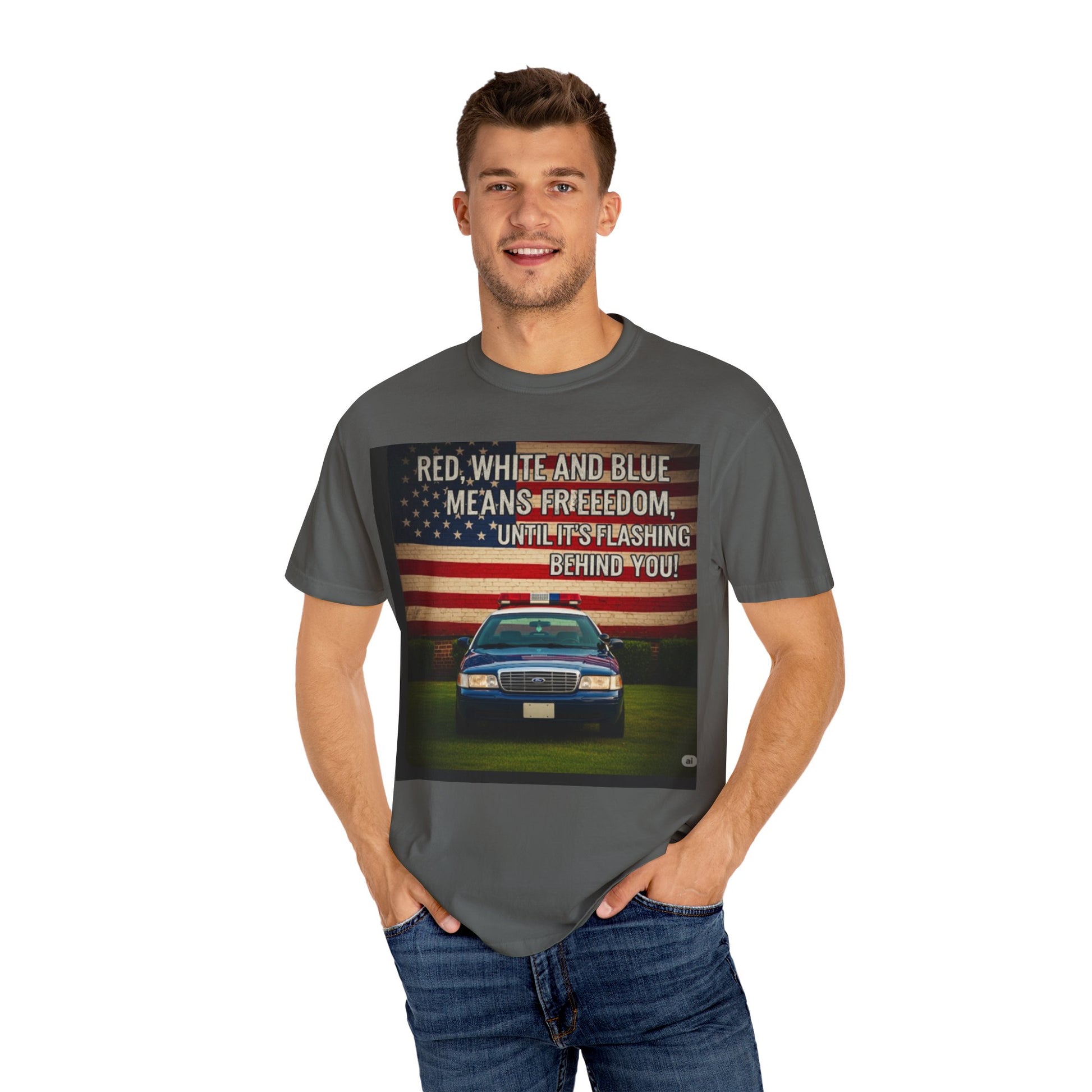 Patriotic Graphic Tee, Freedom Shirt, Unisex Casual Top, July 4th Celebration Wear, Everyday Comfort T-shirt